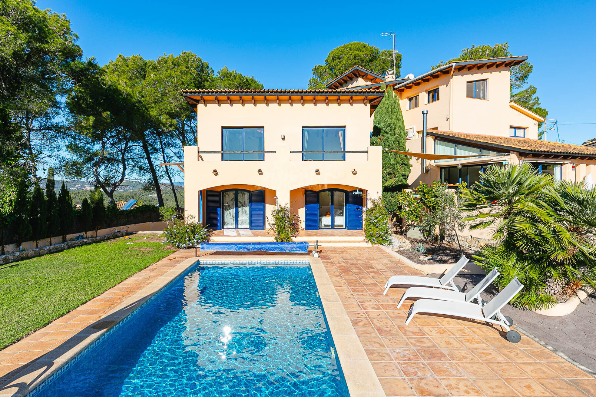 Beautiful Mediterranean villa with sea views in Mas Mestre, 15km from Sitges. - 物件實景