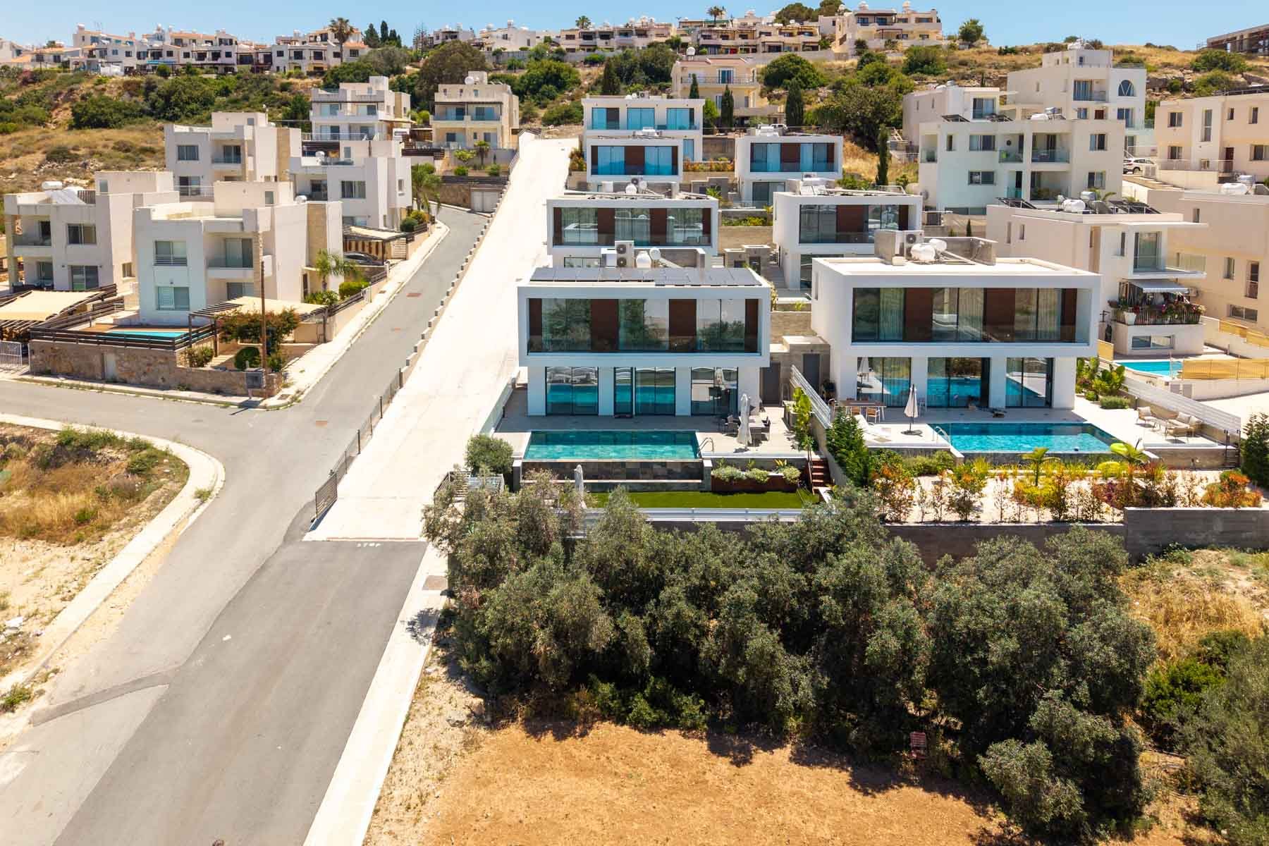  3-Bedroom Sea View Villa with Private Pool in Chloraka, Pafos - 物件實景