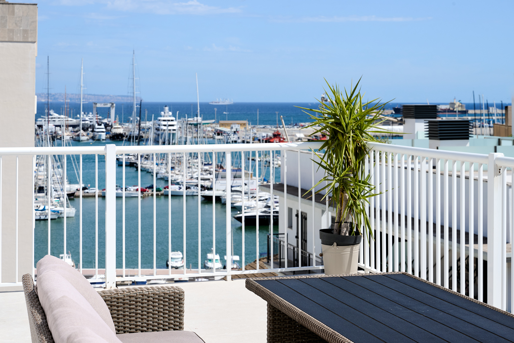  Penthouse with terrace and sea views in Santa Catalina, Palma de Mallorca - 物件實景