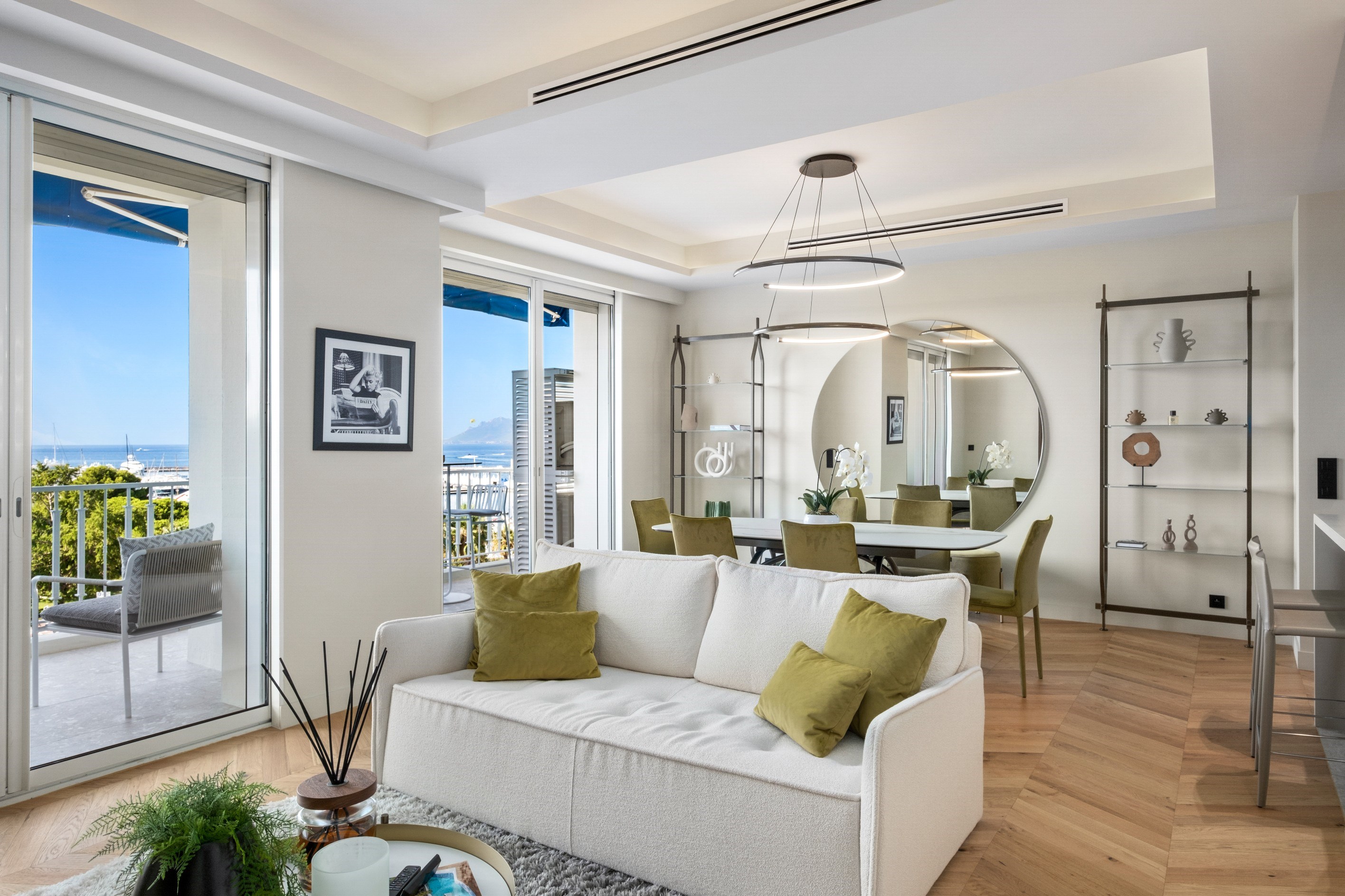  4-room apartment 100 m² with sea view for sale in La Croisette, Cannes - 物件實景