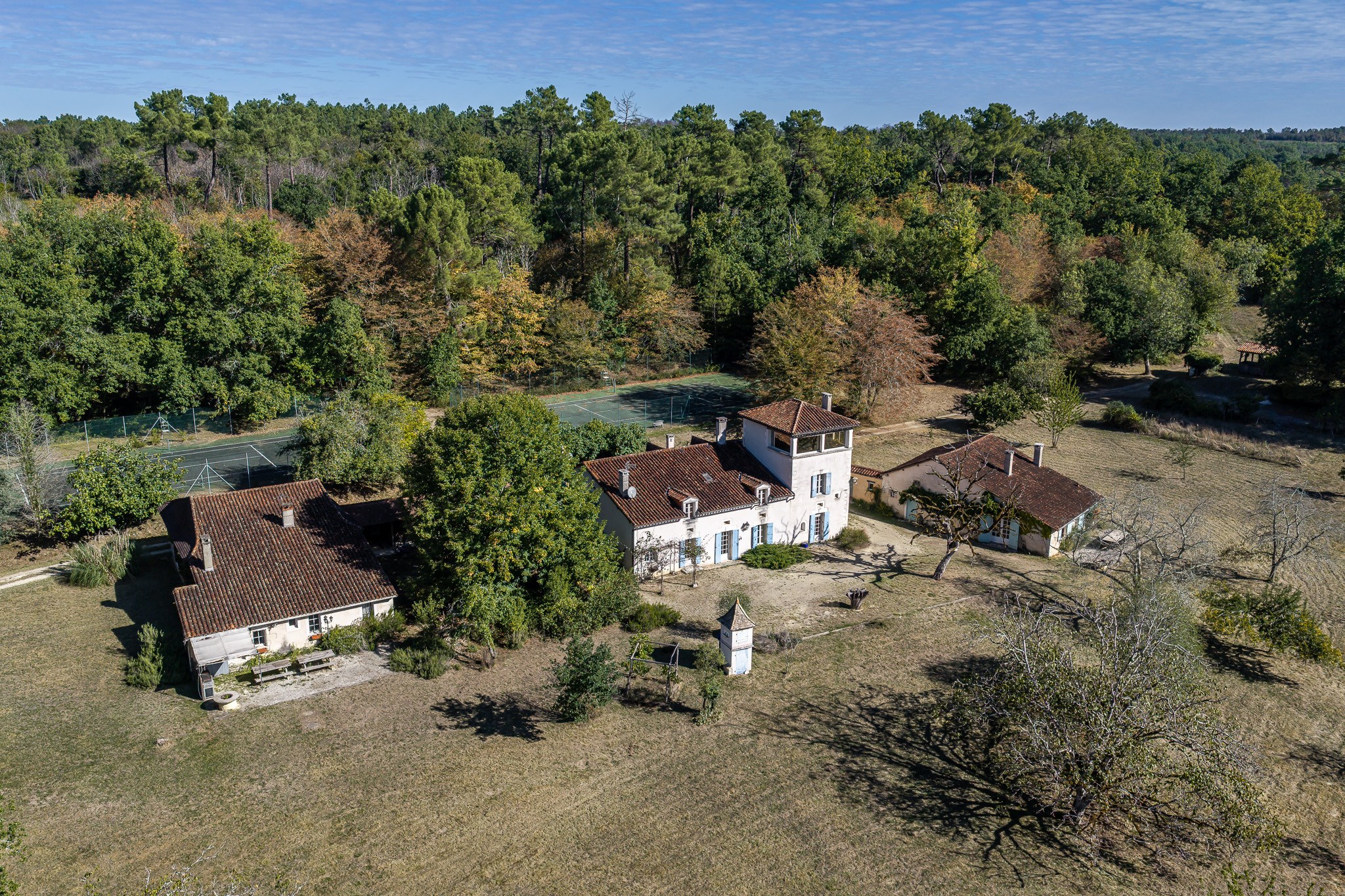  Property of 700m² with swimming pool, tennis court, ponds over more than 40 hec… - 物件實景