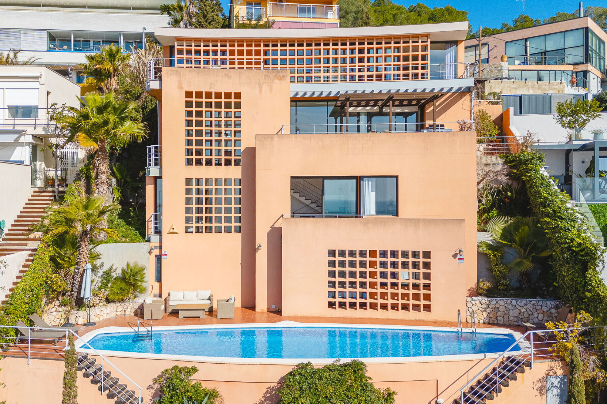  Large south facing villa with breathtaking sea views in Levantina - 物件實景