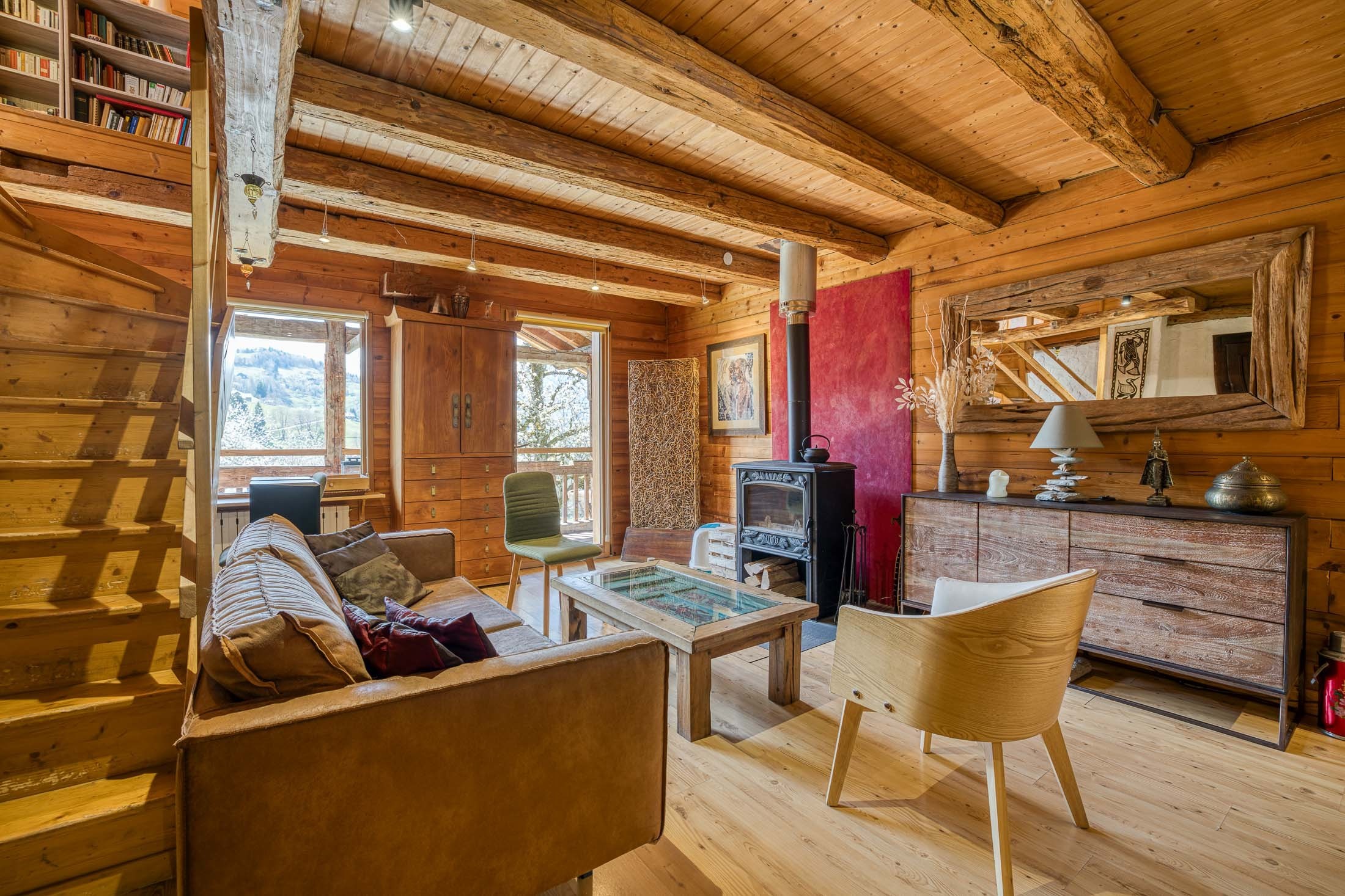  Duplex apartment in a chalet with stunning views of La Tournette. - 物件實景