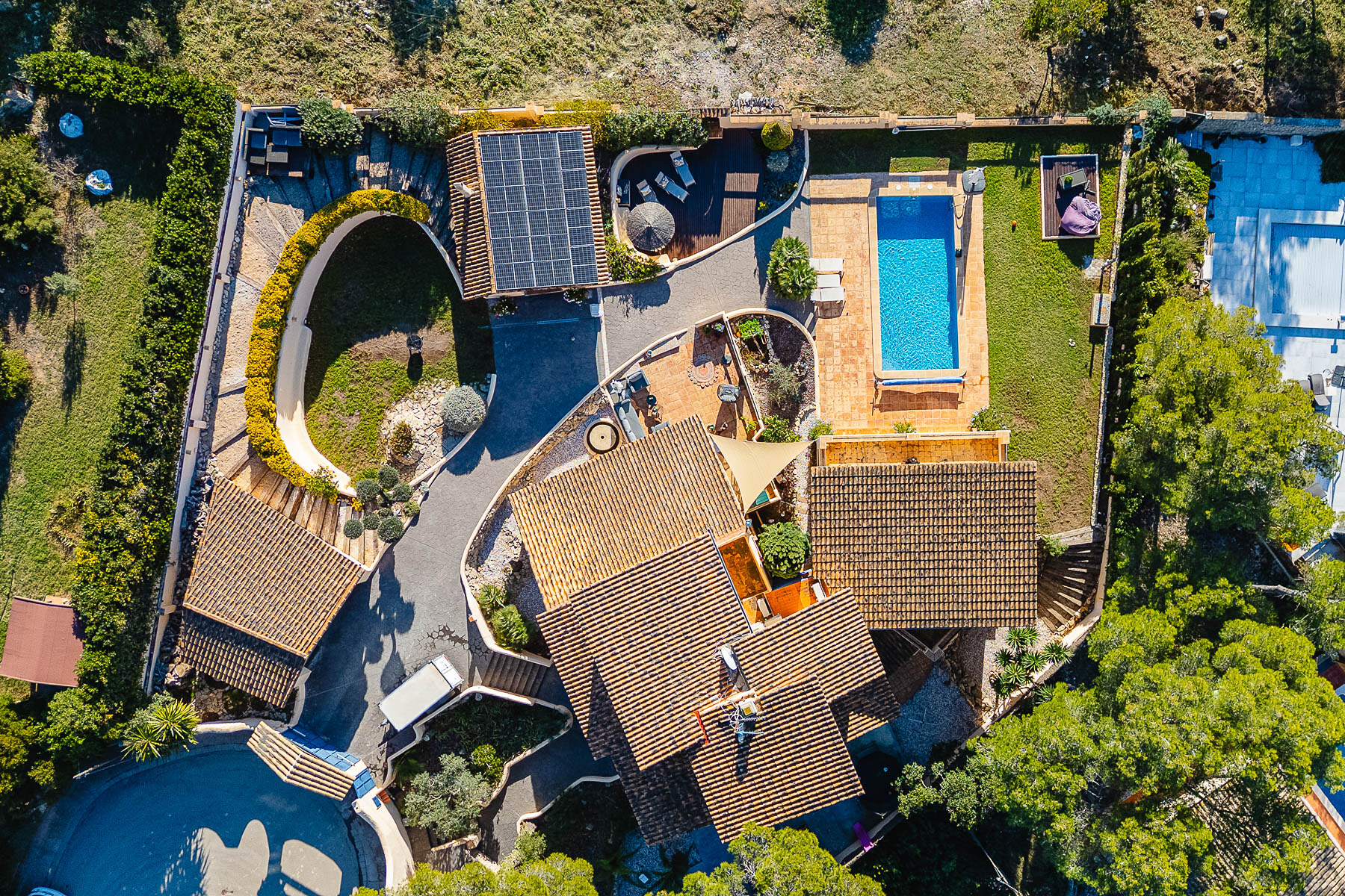  Mediterranean Villa with sea views in Mas Mestre, 15 min from Sitges - 物件實景