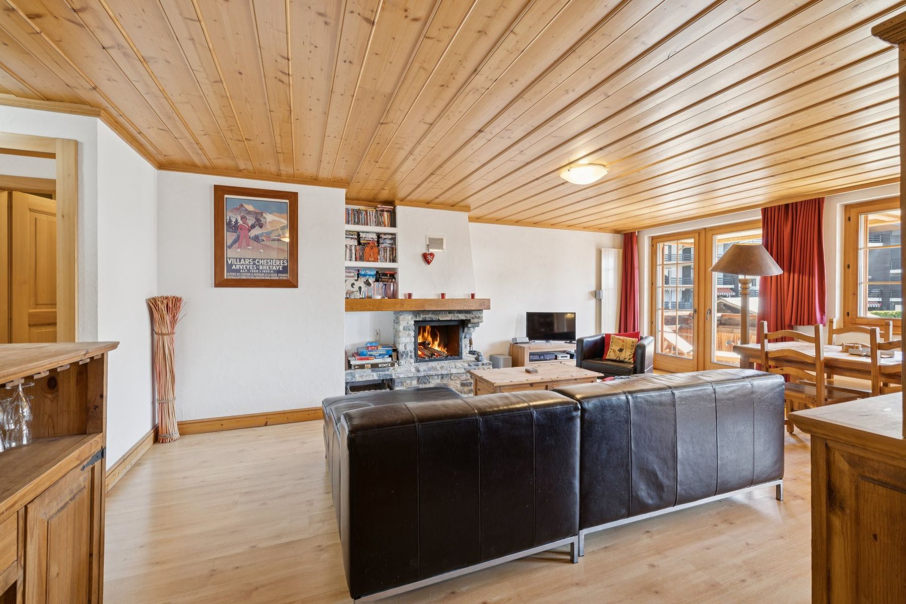  Villars, prime location 3.5p with cachet, large balcony, lovely view and parking - 物件實景
