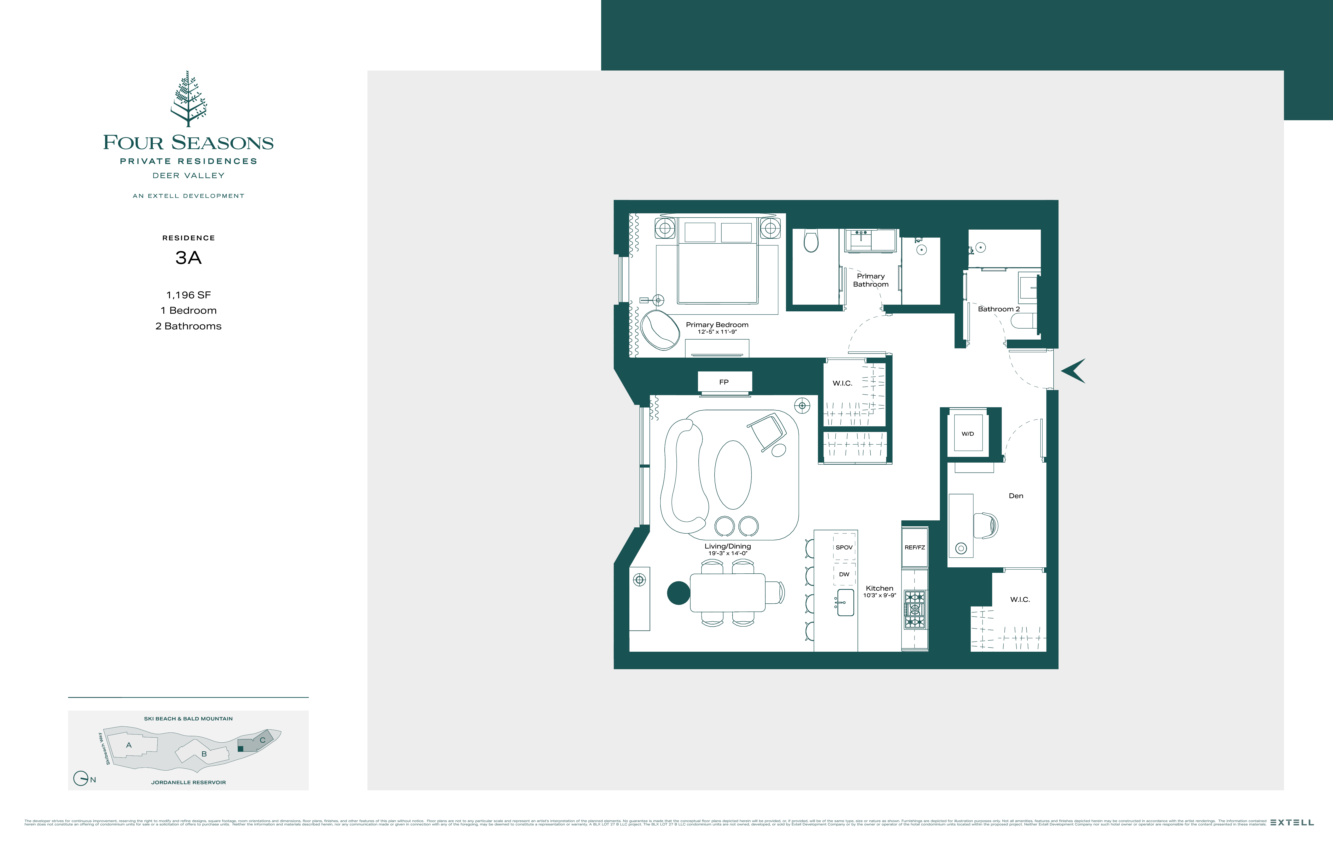  The Only One Bedroom + Den in Four Seasons Deer Valley - 物件實景