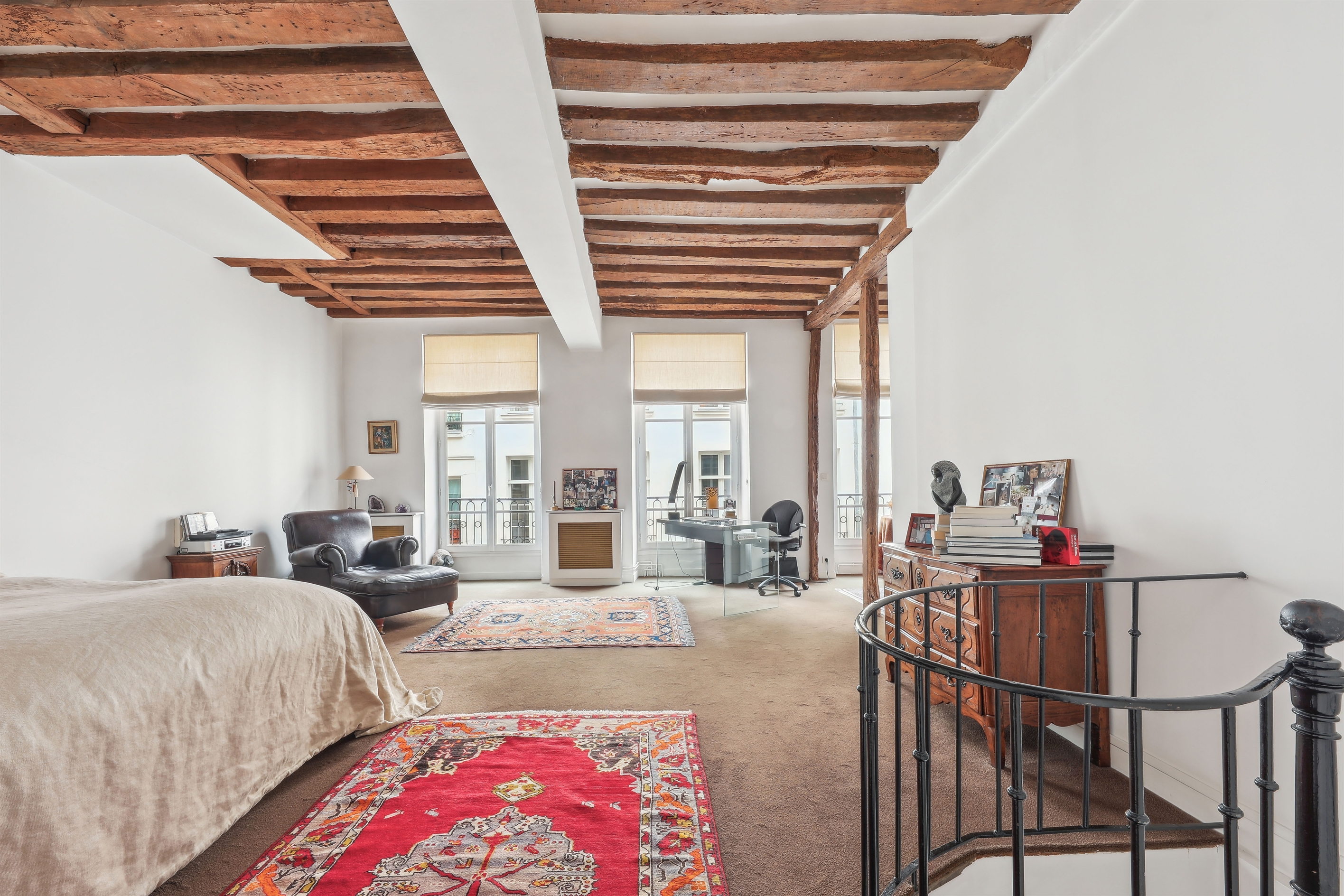  Paris 3rd - Bretagne/Turenne - Charming duplex of 94.96 m² preserved and tastef… - 物件實景