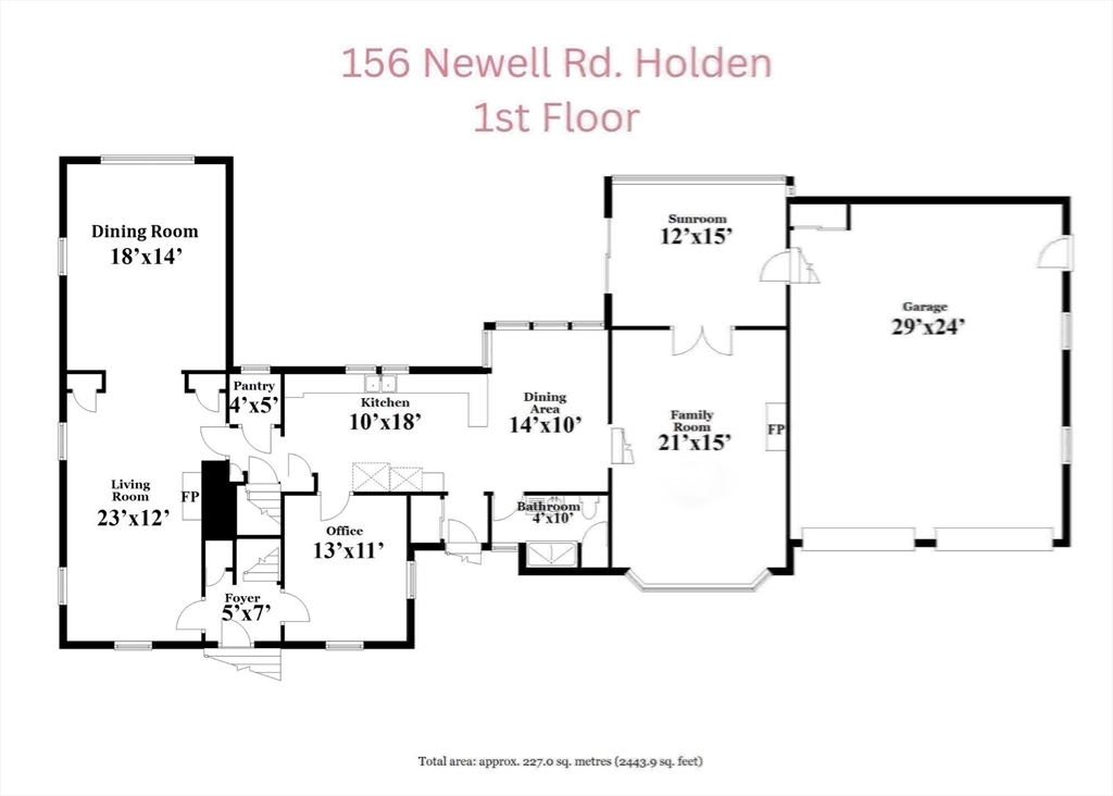 Holden, Massachusetts, 01520, United States, 4 Bedrooms Bedrooms, ,3 BathroomsBathrooms,Residential,For Sale,1948206