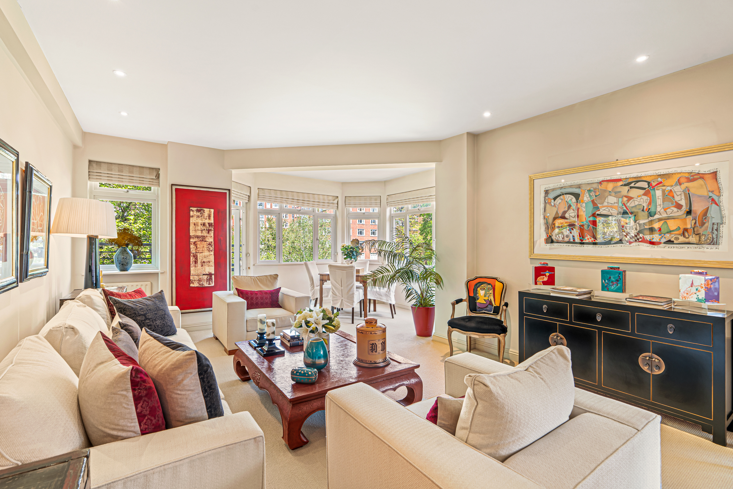  A Grand Lateral Apartment Overlooking Private Communal Gardens - 物件實景