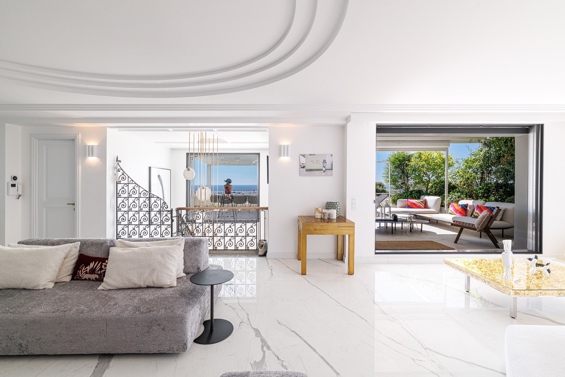  Luxury top floor duplex with panoramic terraces and views in Nice Cimiez - 物件實景