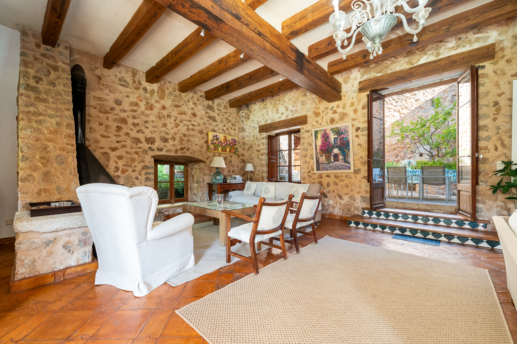  Country house with pool and mountain views in Esporlas - 物件實景