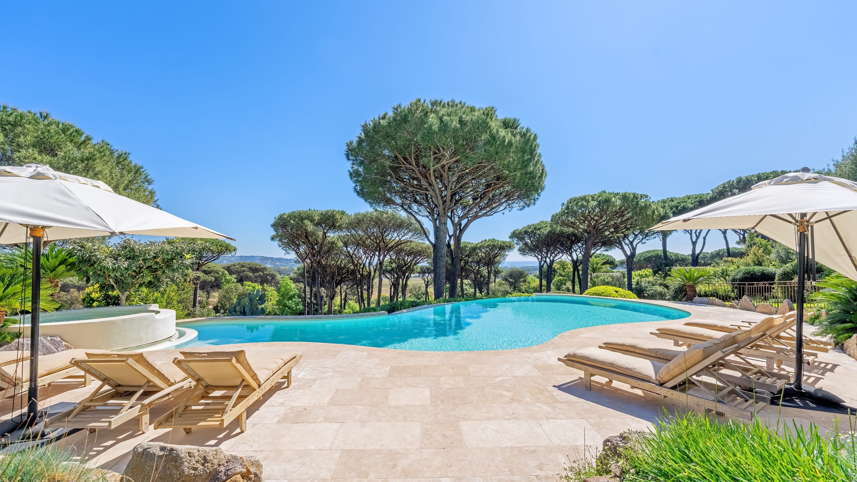  Ramatuelle, luxury property with sea view on one hectare near Pampelonne beach - 物件實景