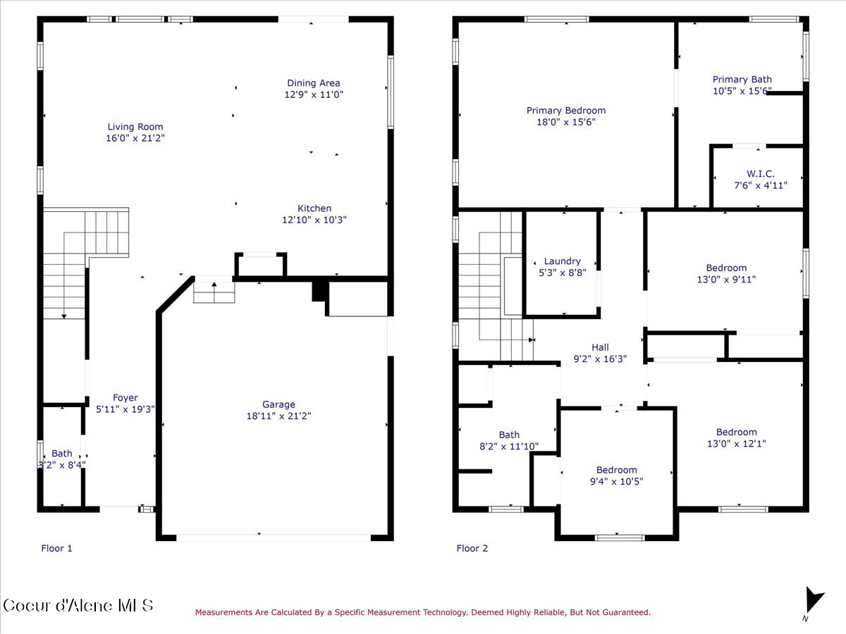 Post Falls, Idaho, 83854, United States, 4 Bedrooms Bedrooms, ,2 BathroomsBathrooms,Residential,For Sale,1969066