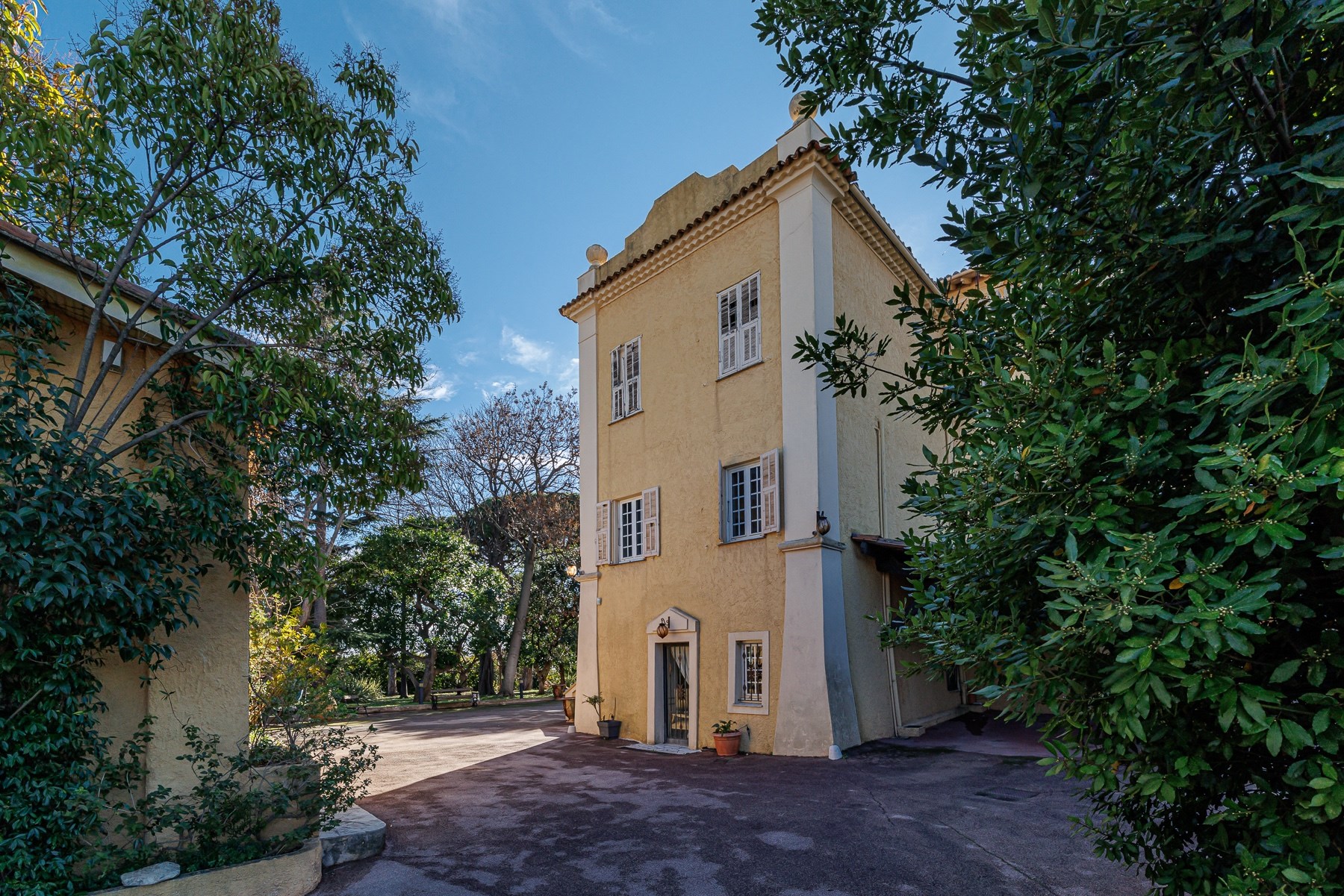  Historic estate with panoramic sea views for sale in Nice Fabron - 物件實景