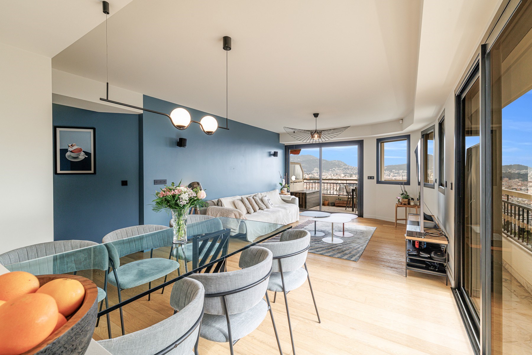  Nice Parc Impérial, duplex apartment with sea view terraces and jacuzzi - 物件實景