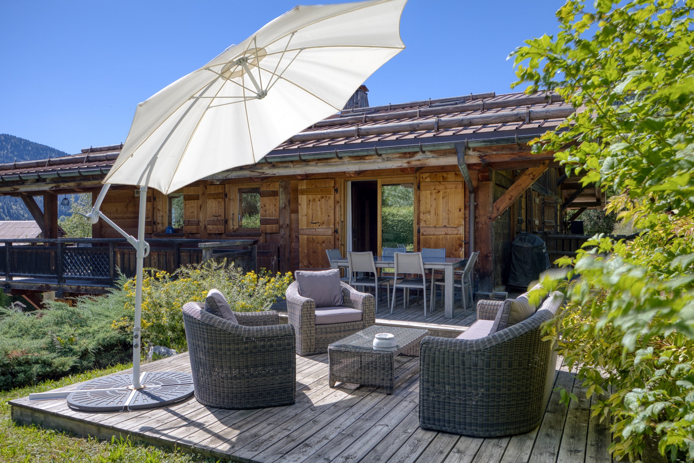  Chalet Louve in Megève — Rochebrune Views and South-Facing Aspect - 物件實景