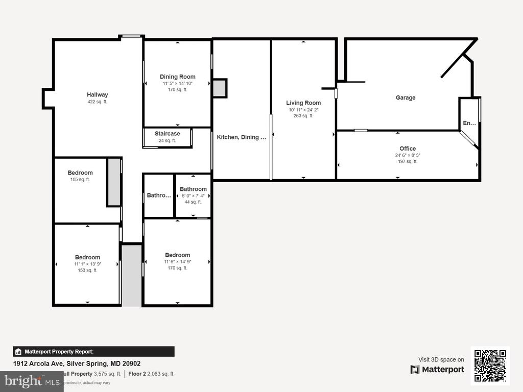 Silver Spring, Maryland, 20902, United States, 3 Bedrooms Bedrooms, ,3 BathroomsBathrooms,Residential,For Sale,1931688