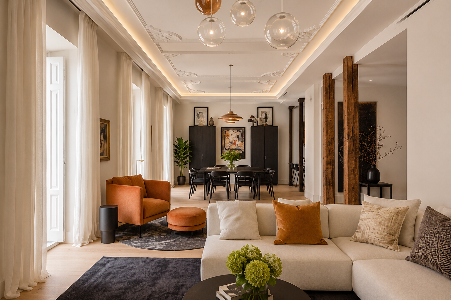  4-bedroom apartment with en-suite bathrooms in Justicia - 物件實景