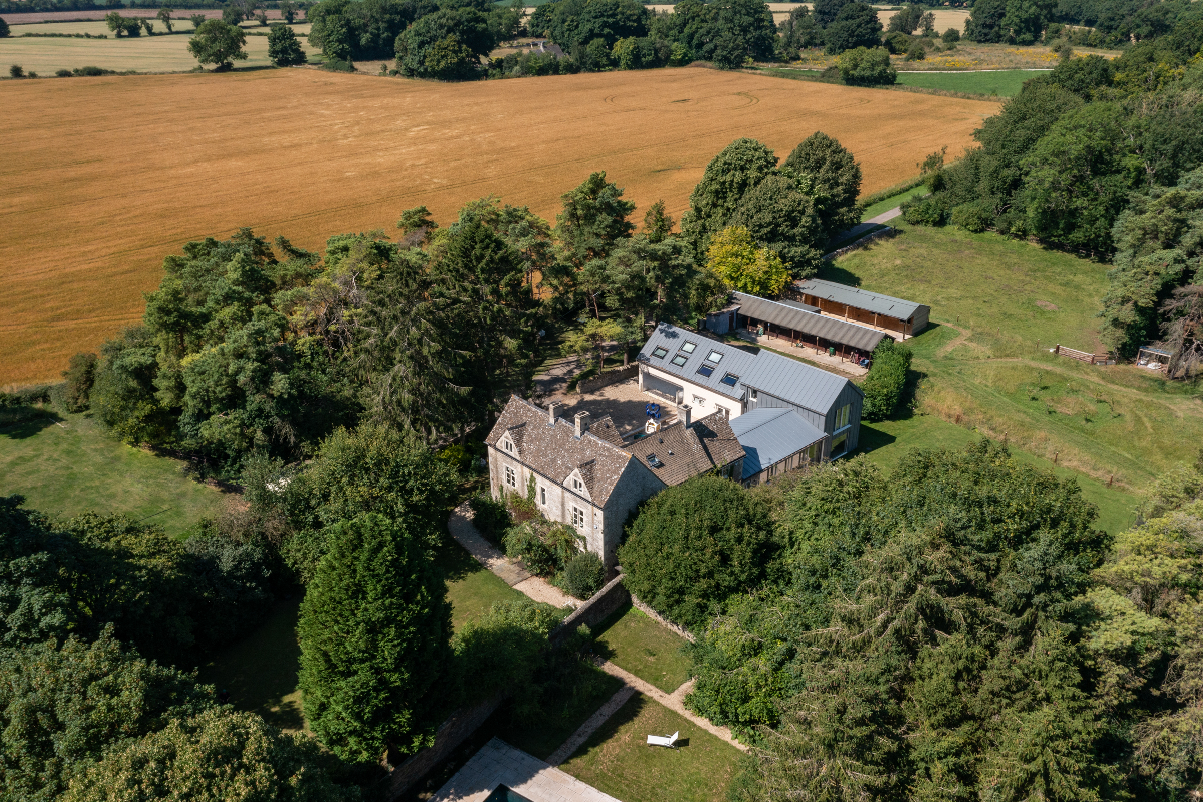  A Cotswold Farmhouse with Pool and Stables in Bibury - 物件實景