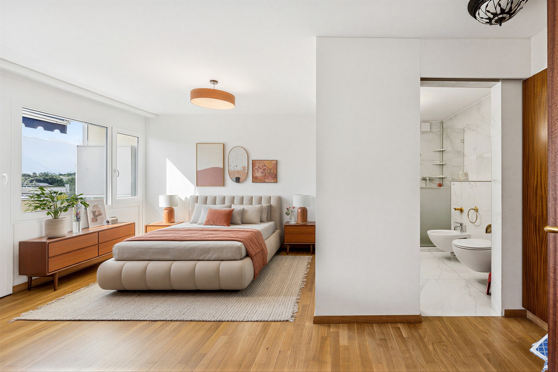  Stunning 5.5-room penthouse with panoramic views of the lake and mountains - 物件實景