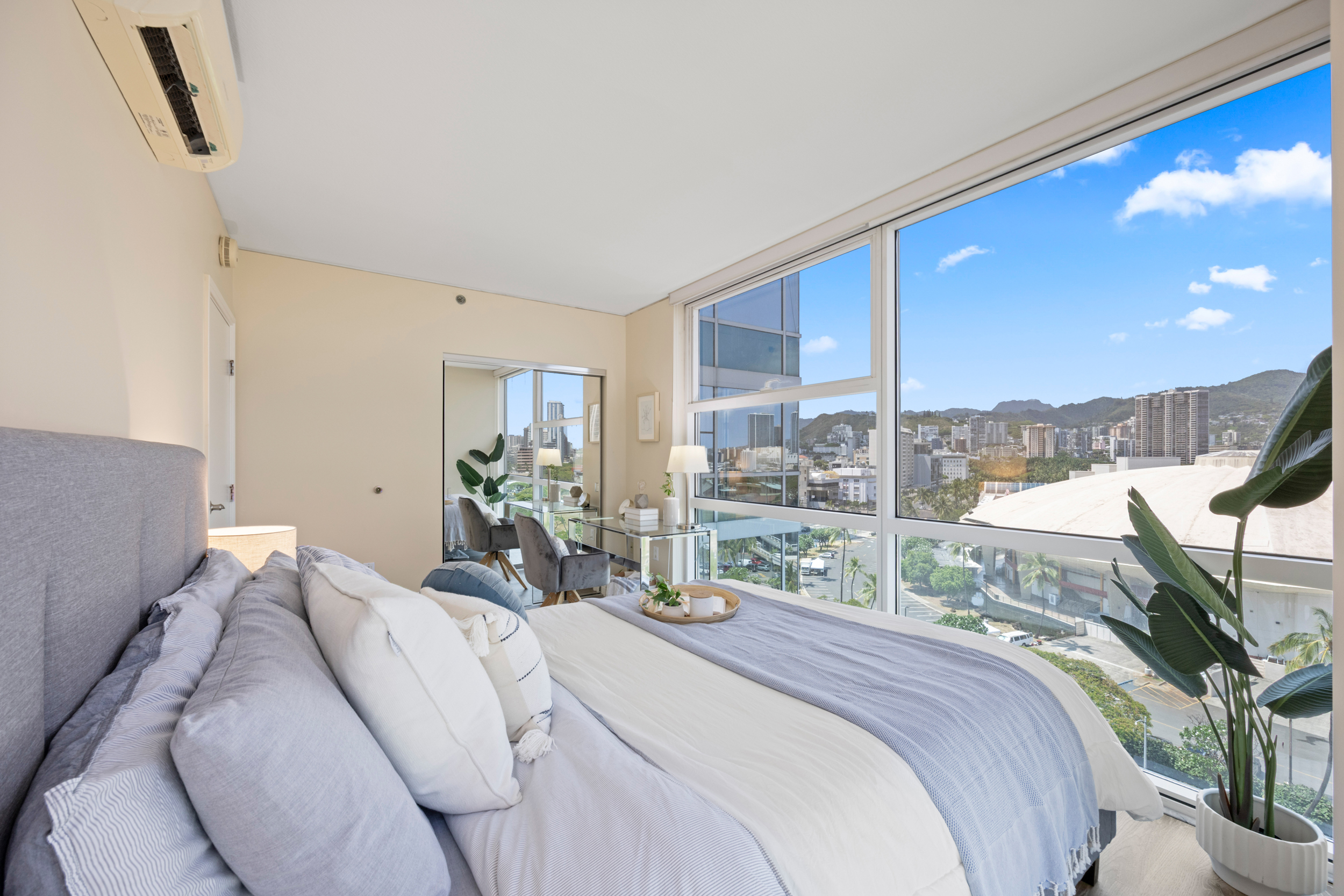  909 Kapiolani, Kakaako, City, Coastline, Mountain, Ocean, Sunset views - 物件實景