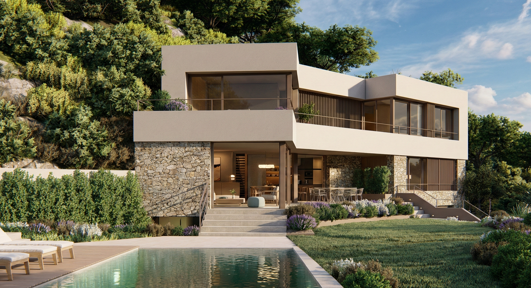  Exclusive house with sea views, in the area of Sa Riera, Begur - 物件實景
