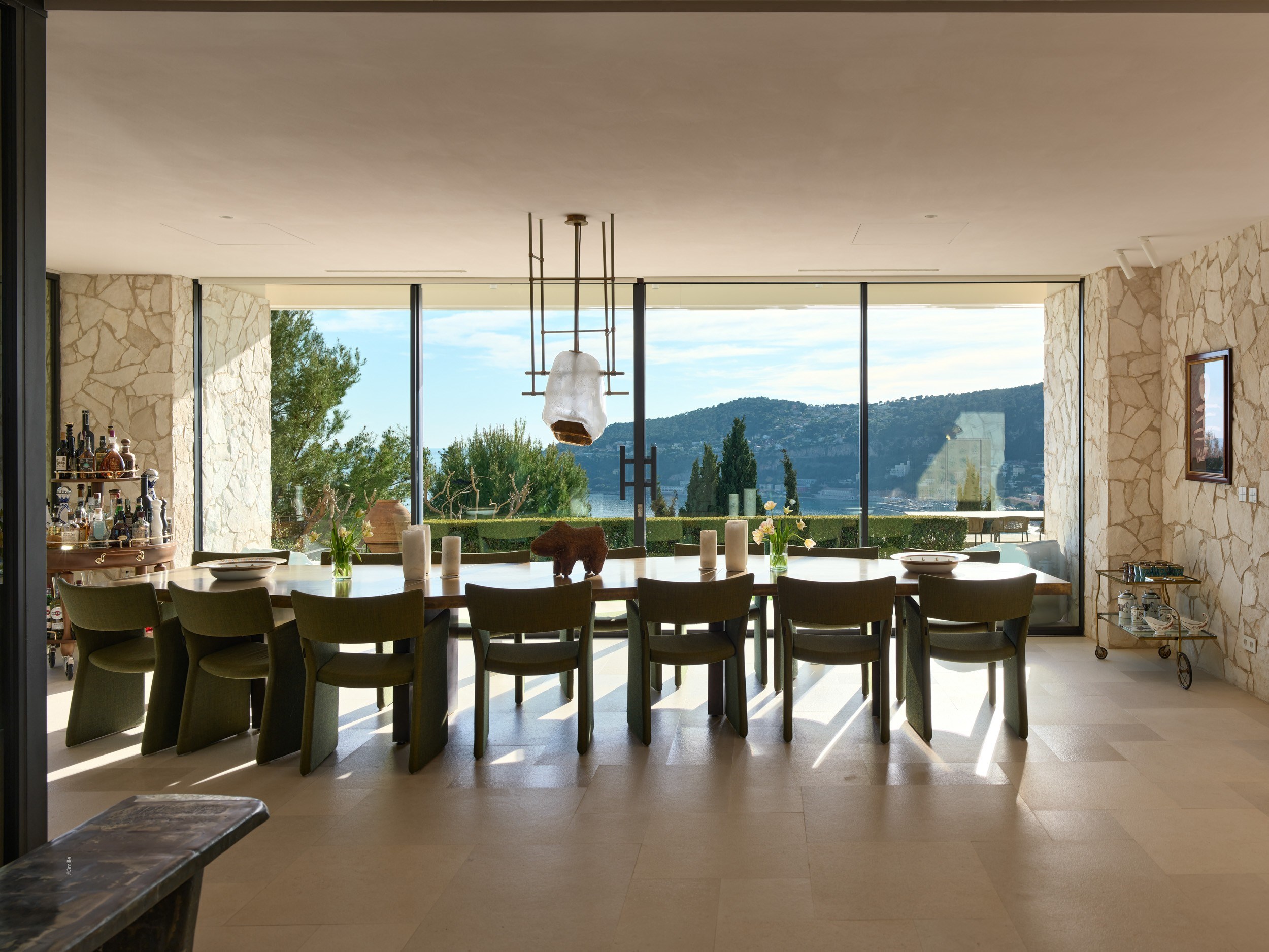  Villefranche-sur-Mer contemporary estate with panoramic sea views over the bay - 物件實景