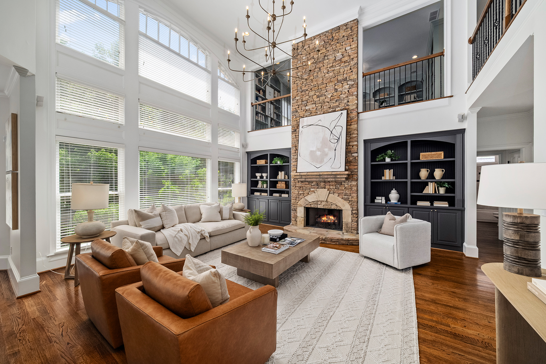  Stately Brick Residence in Alpharetta