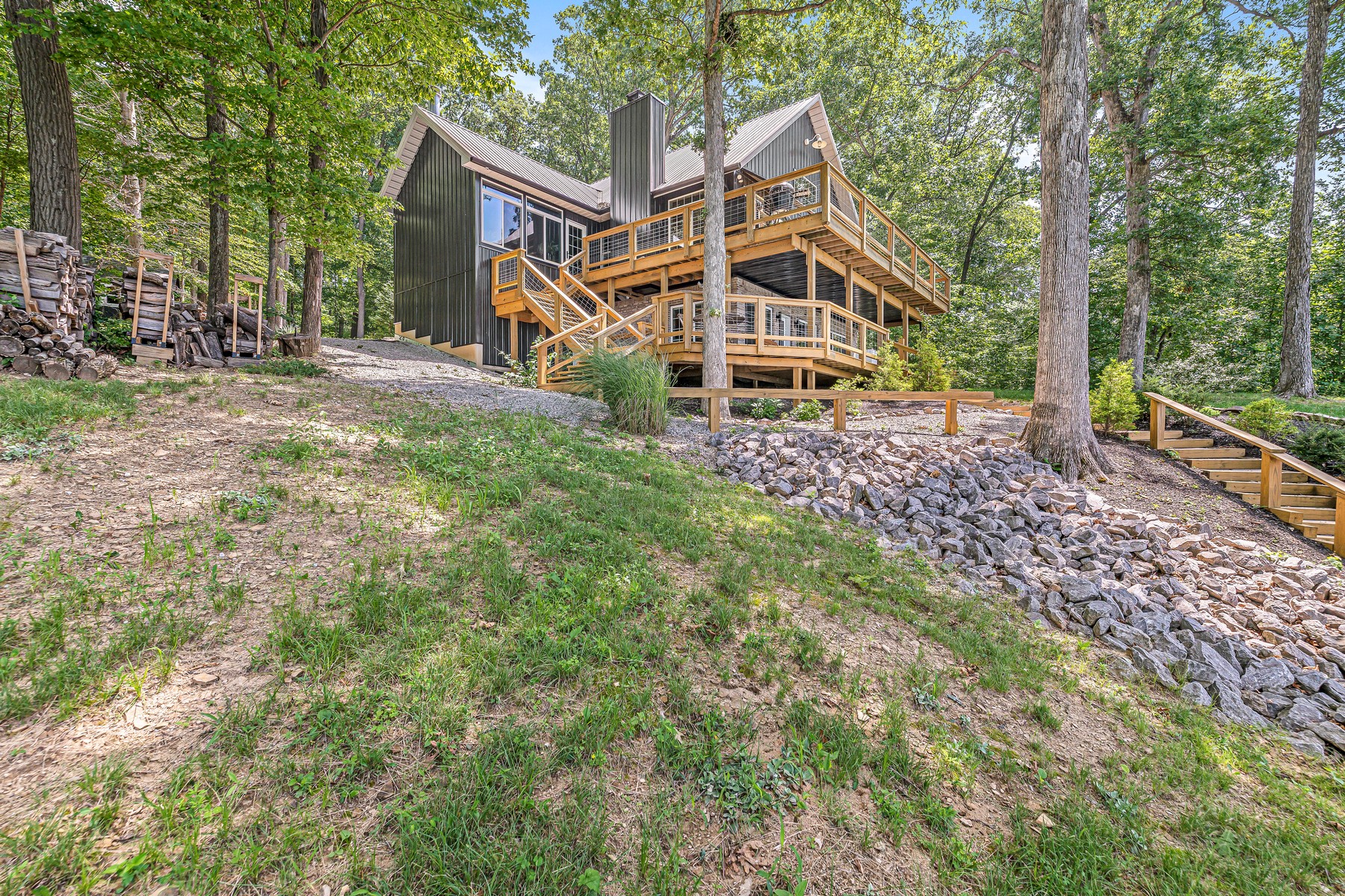  Extraordinary Custom Retreat Located on a Private Peninsula off Racoon Lake - 物件實景