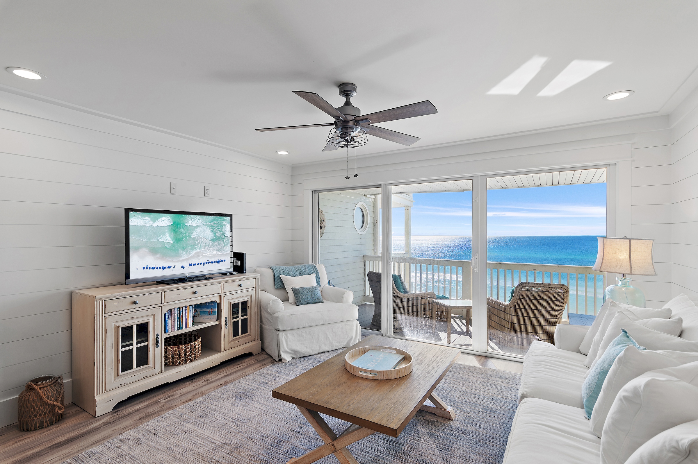  Gulf-Front Remodeled Santa Rosa Beach Condo with Stunning Views - 物件實景