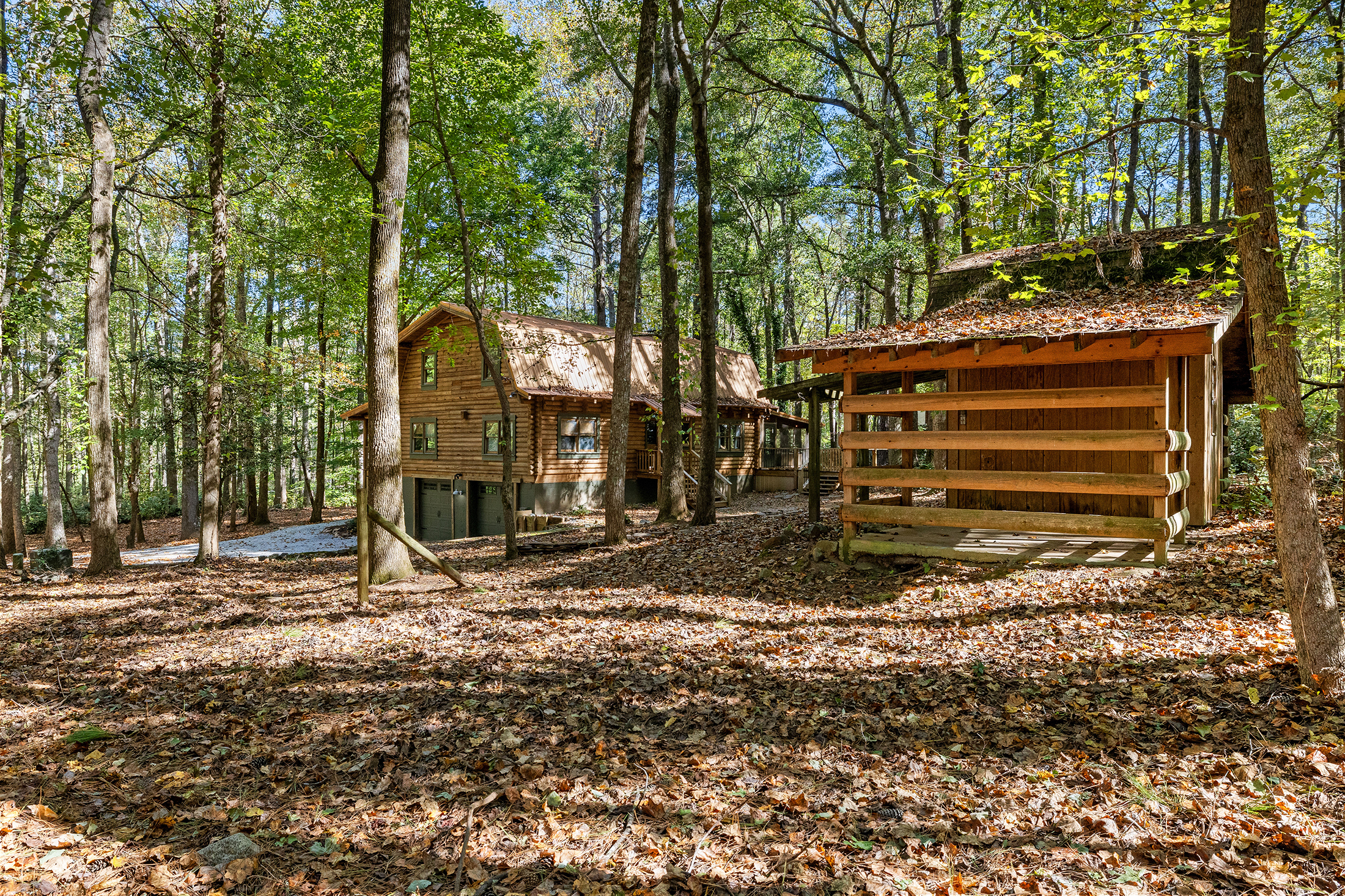  Charming, Private Cabin Overlooking Lake Coweta - 物件實景
