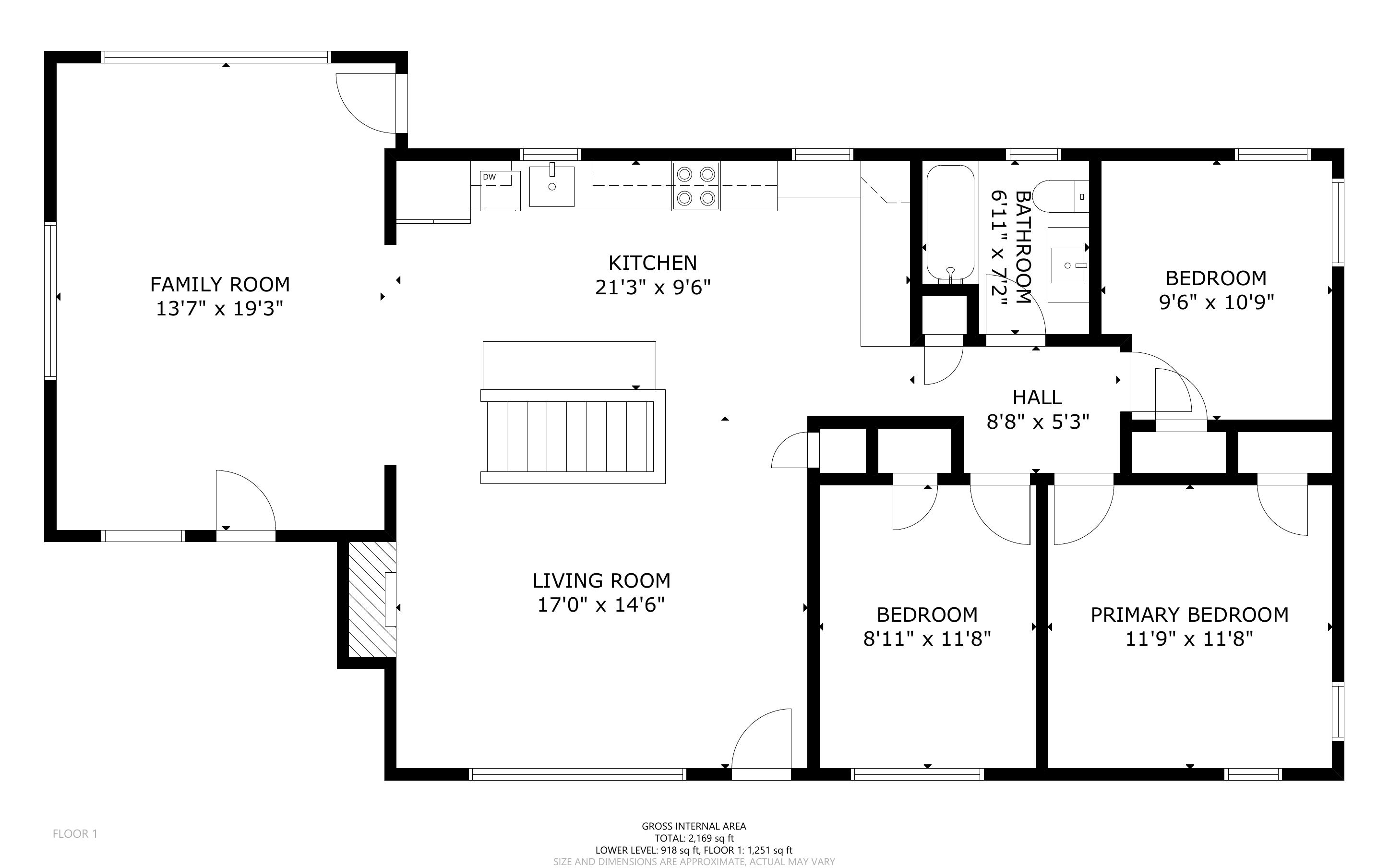  Fully modernized 3-bedroom ranch in a quiet, beautiful neighborhood. - 物件實景