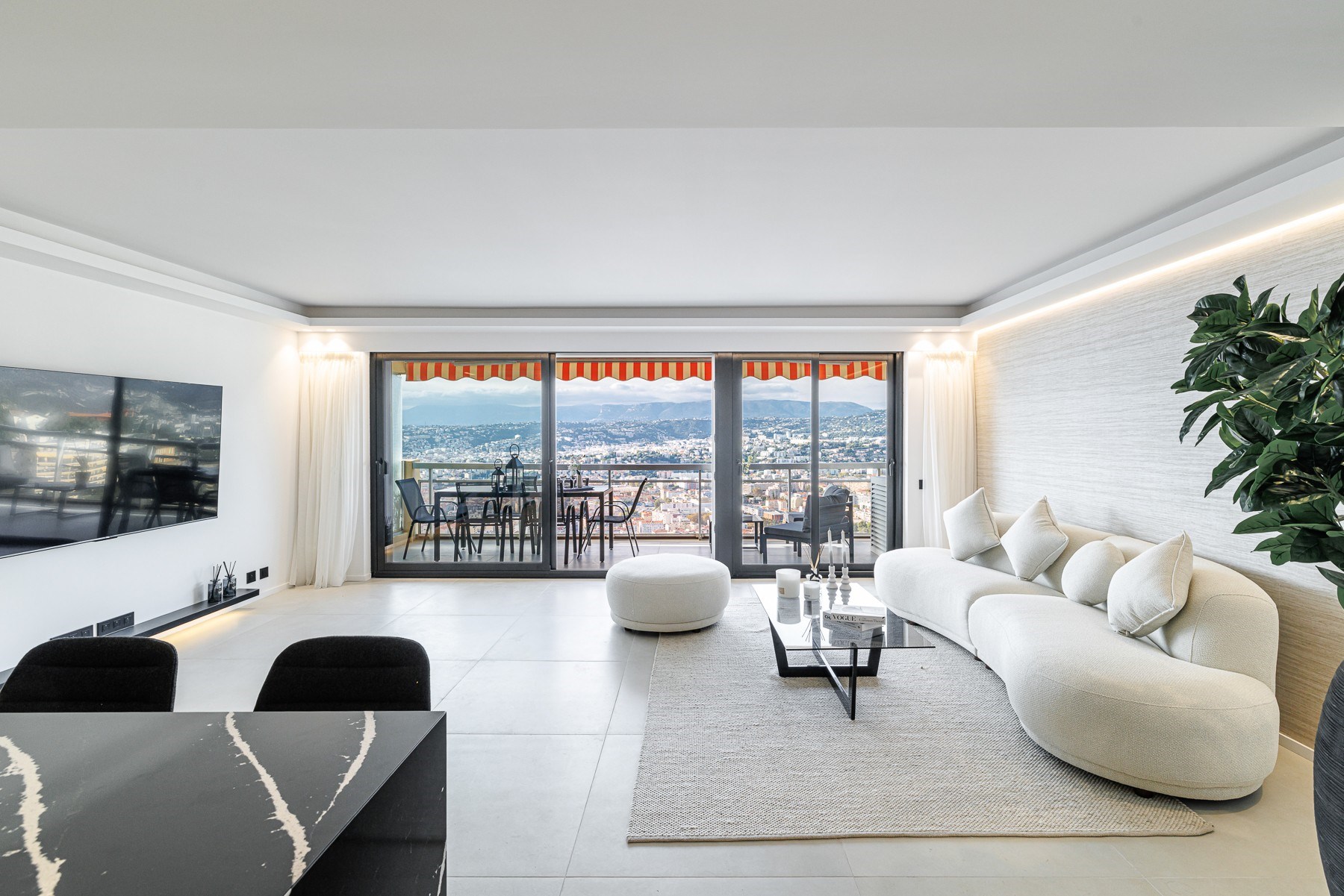  Nice Mont Boron, top floor apartment with panoramic sea view, terrace and garage - 物件實景