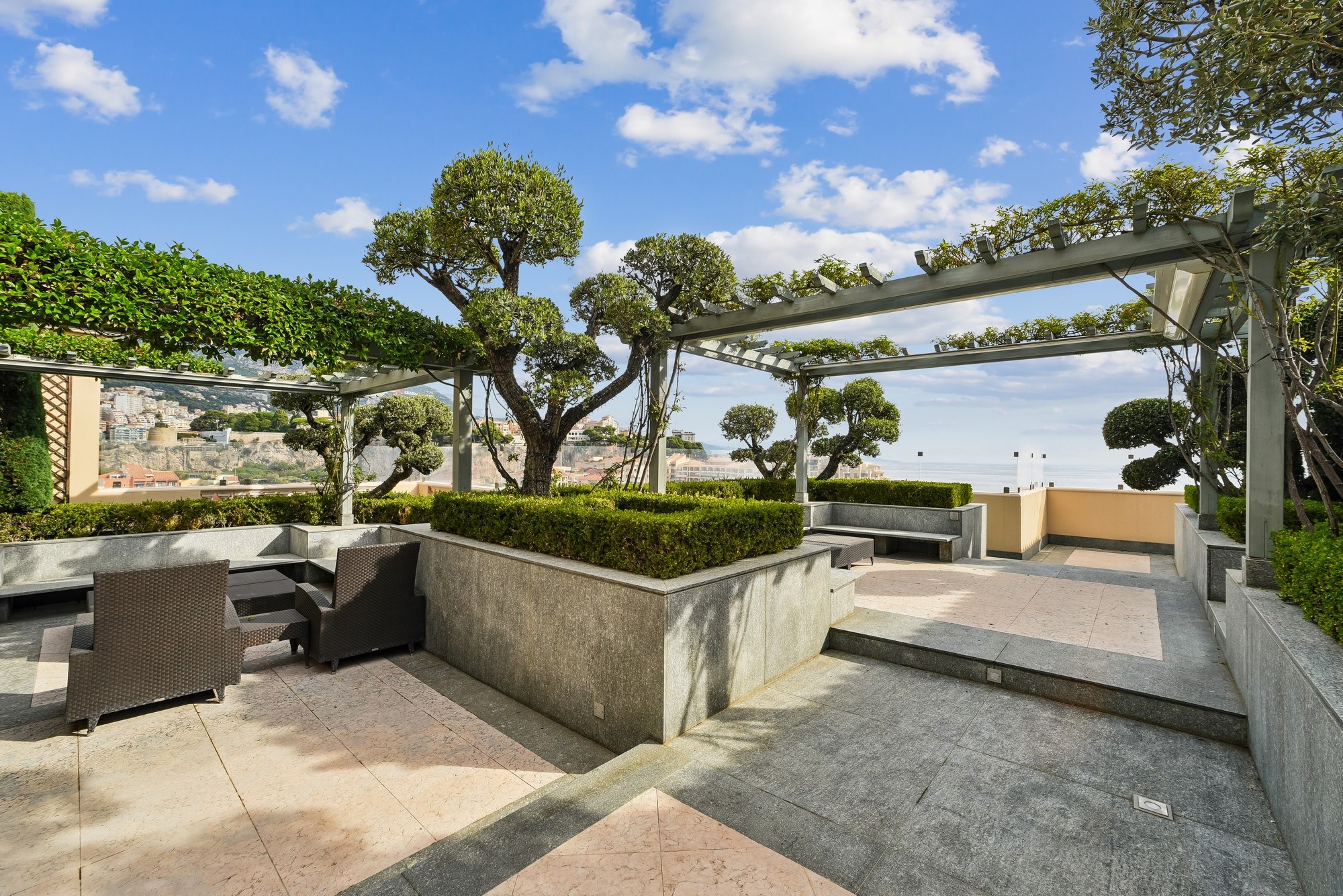  Terrasses du Port – Spacious flat with a rooftop terrace – Fontvieille - 物件實景