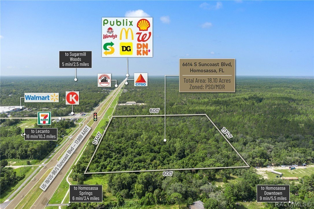 Homosassa, Florida, 34446, United States, ,Land,For Sale,1978293