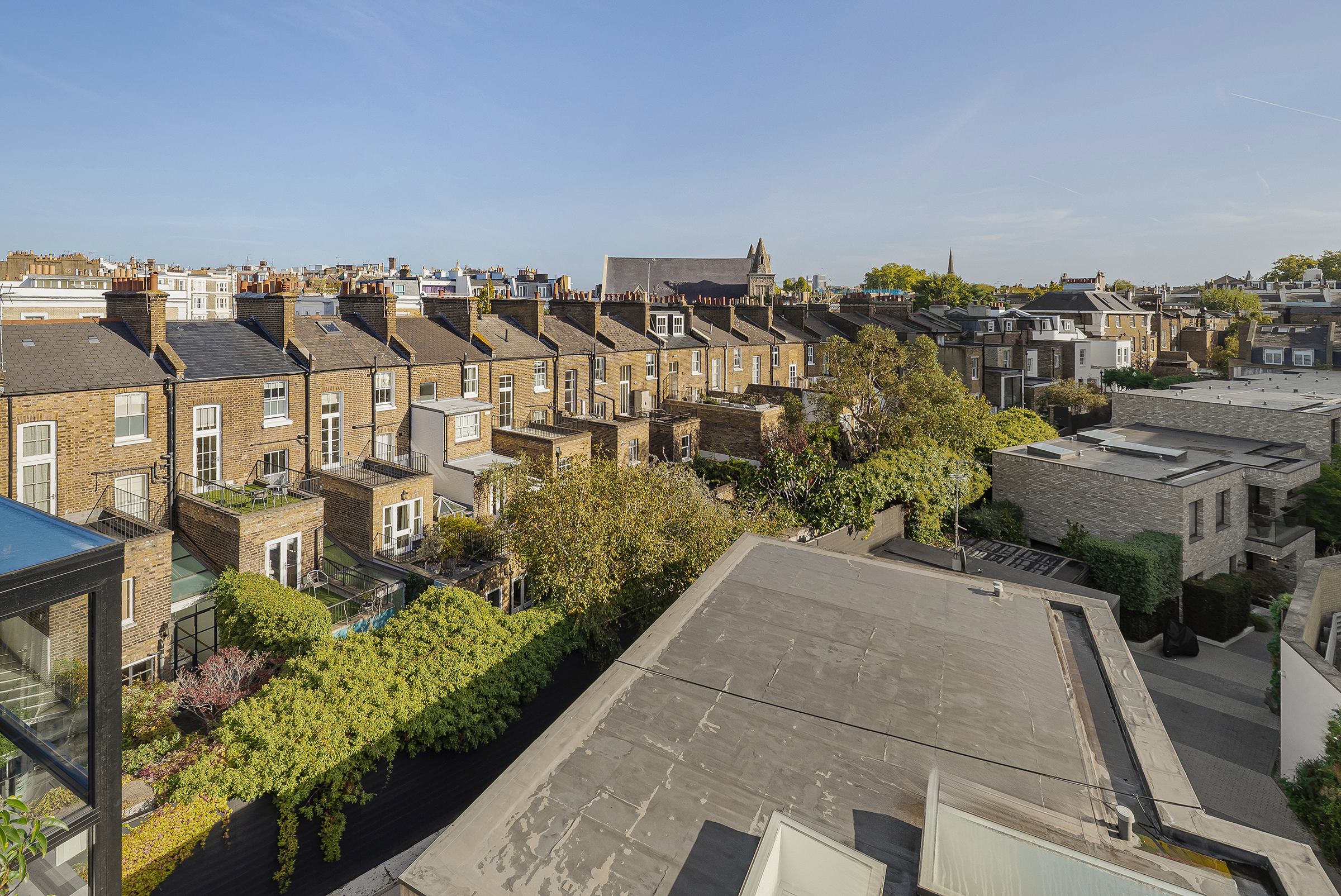  A four-bedroom Notting Hill house with a garden and expansive roof terrace - 物件實景