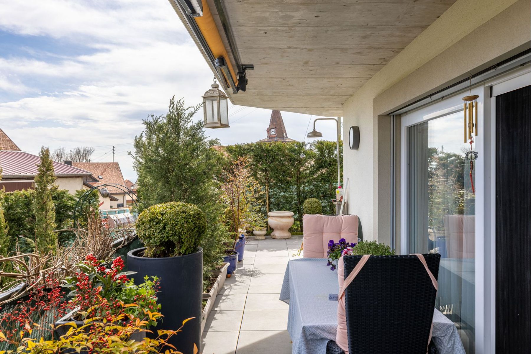  Superb apartment with large garden and terrace overlooking the lake and the Alps - 物件實景