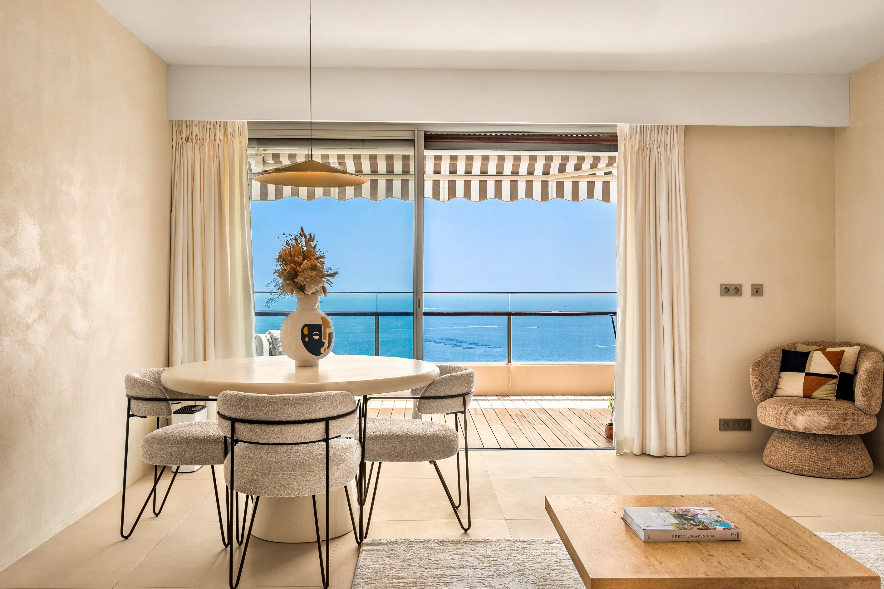  2-bedroom apartment with panoramic sea views and terrace - Cannes Hills - 物件實景