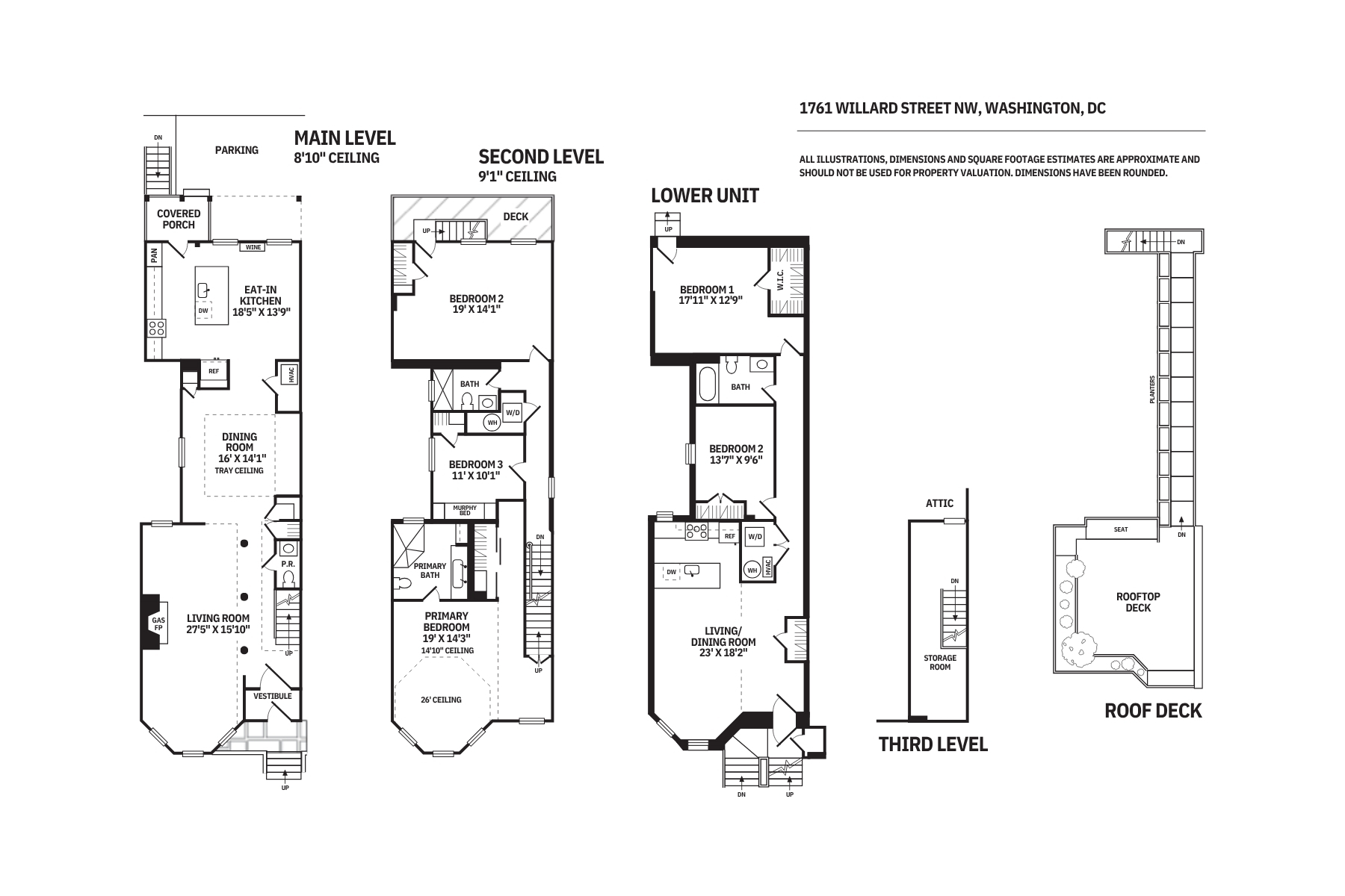  1761 Willard Street NW, Washington, DC, 20009 - 物件實景
