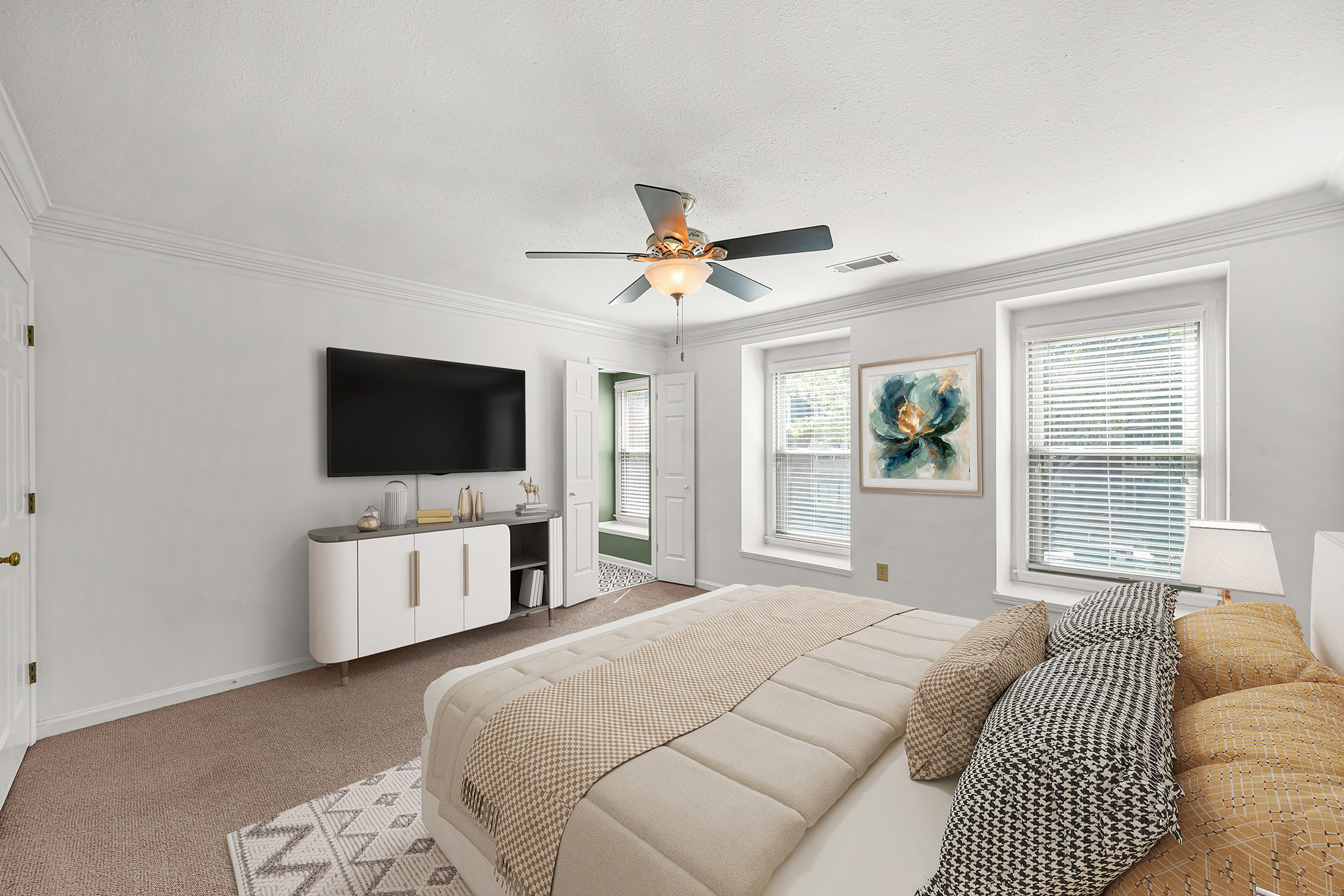  Beautiful Brick Townhome Offers Peaceful Park-like Living in Buckhead - 物件實景