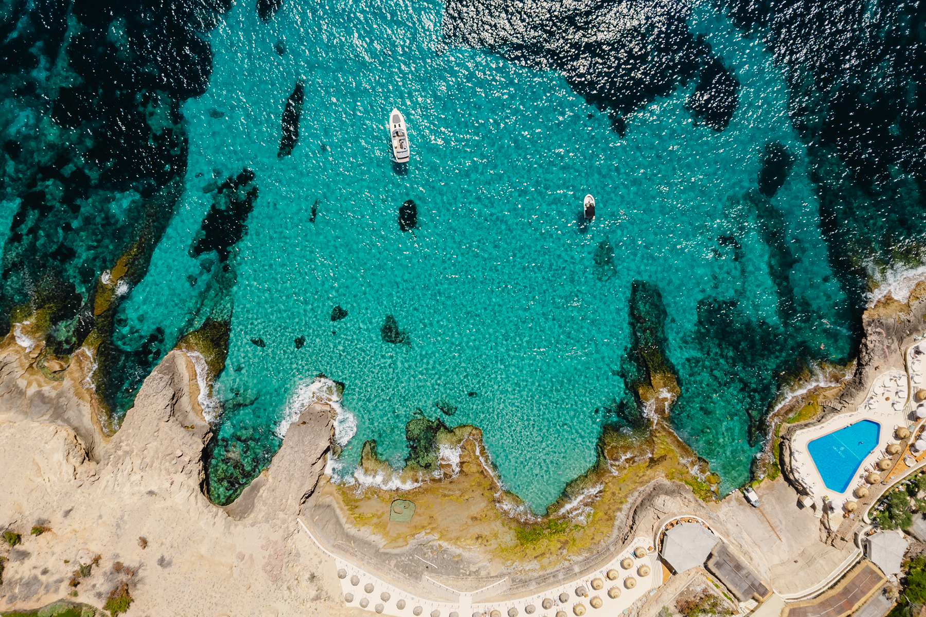  Villa in Cala Llamp with sea view, infinity pool, and spa area - 物件實景