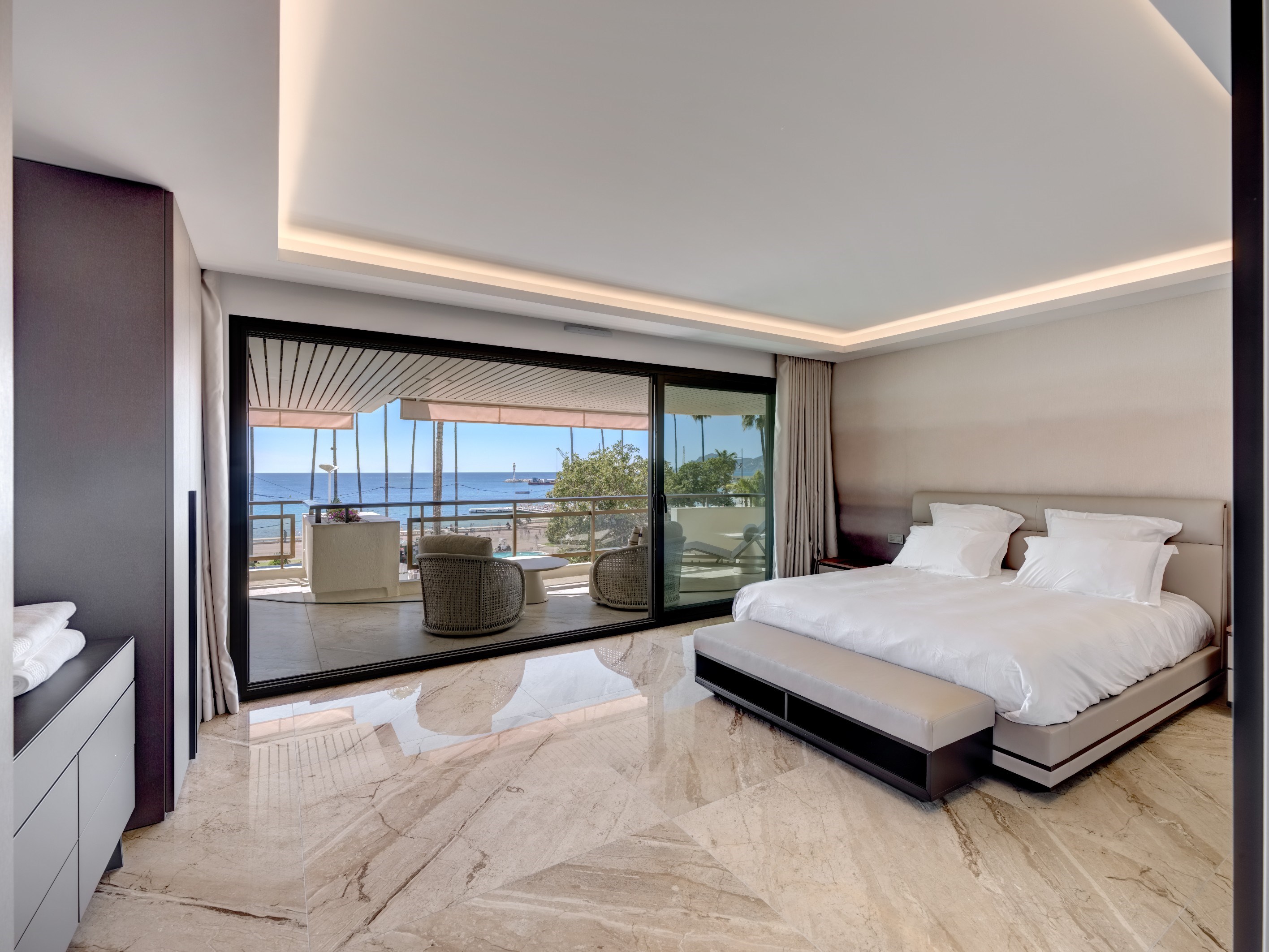  Cannes Croisette luxury apartment 324 sqm panoramic sea view 5 bedroom terrace … - 物件實景