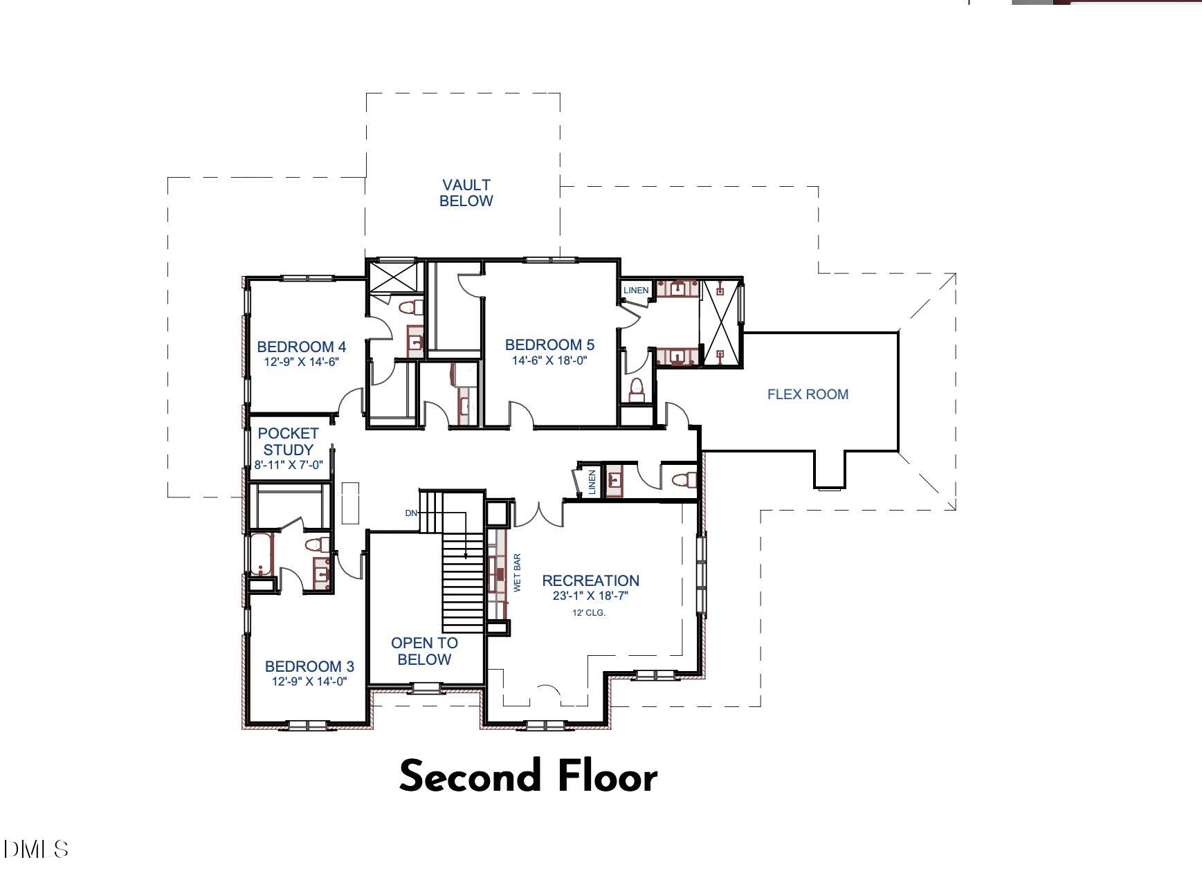 Raleigh, North Carolina, 27609, United States, 5 Bedrooms Bedrooms, ,7 BathroomsBathrooms,Residential,For Sale,1997478