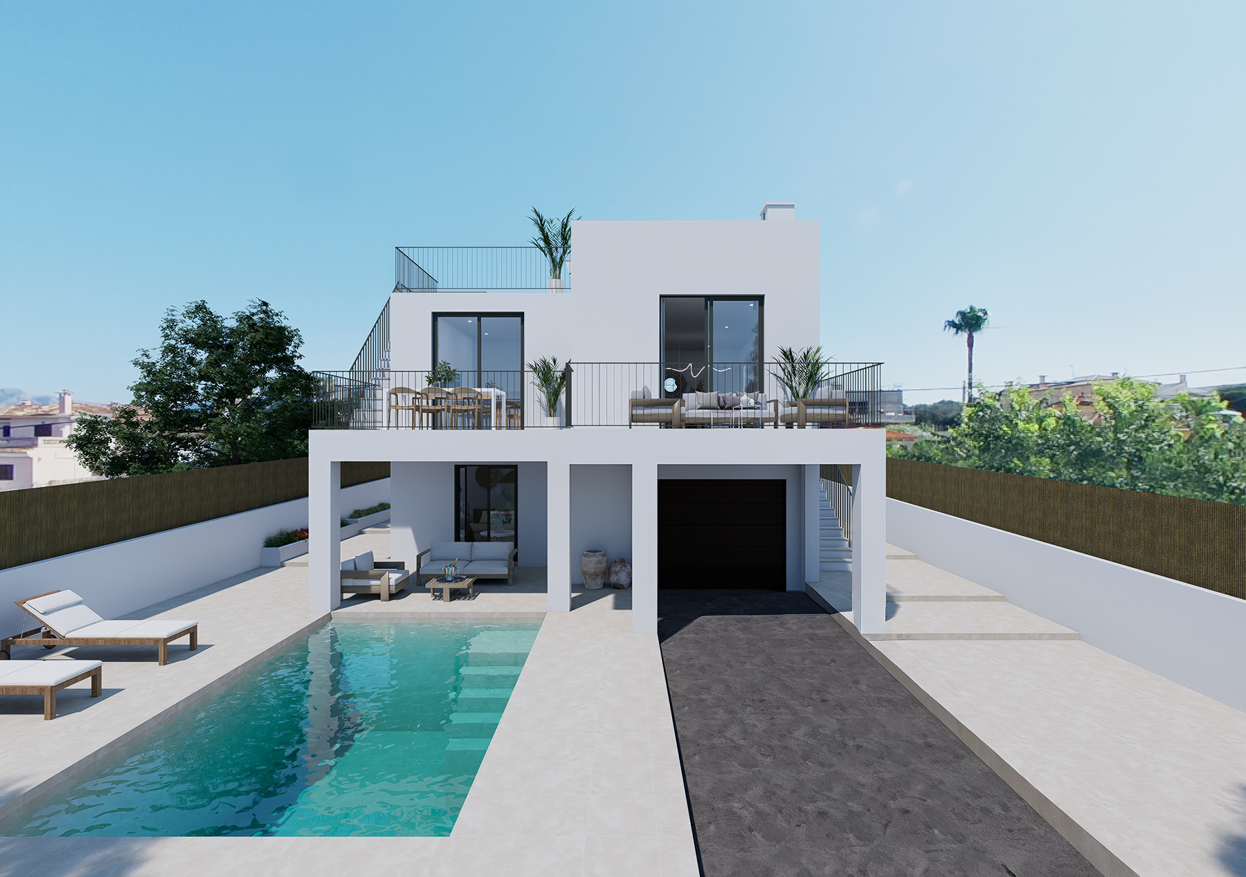  Renovated detached house with pool in Sa Cabaneta - 物件實景