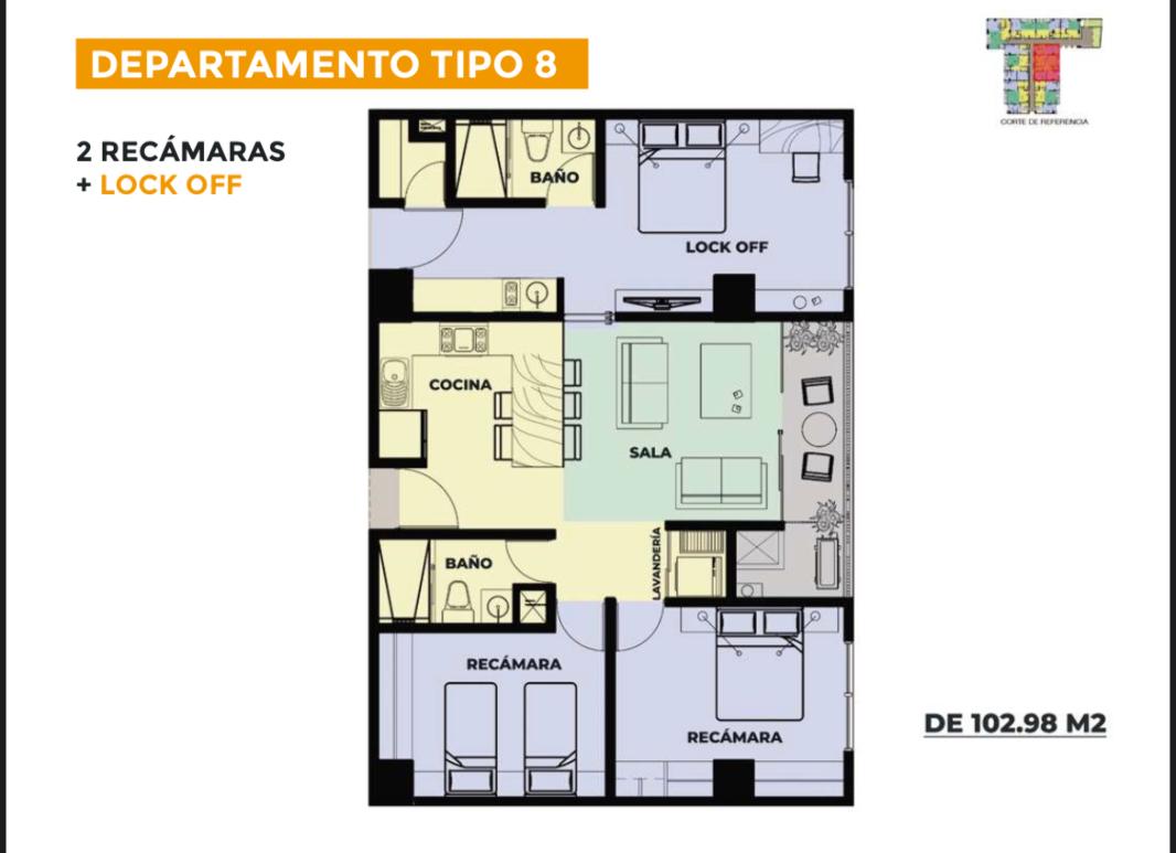 Ignacio Allende, Monterrey, Nuevo León, 64000, Mexico, 1 Bedroom Bedrooms, ,1 BathroomBathrooms,Residential,For Sale,Ignacio Allende,1442898