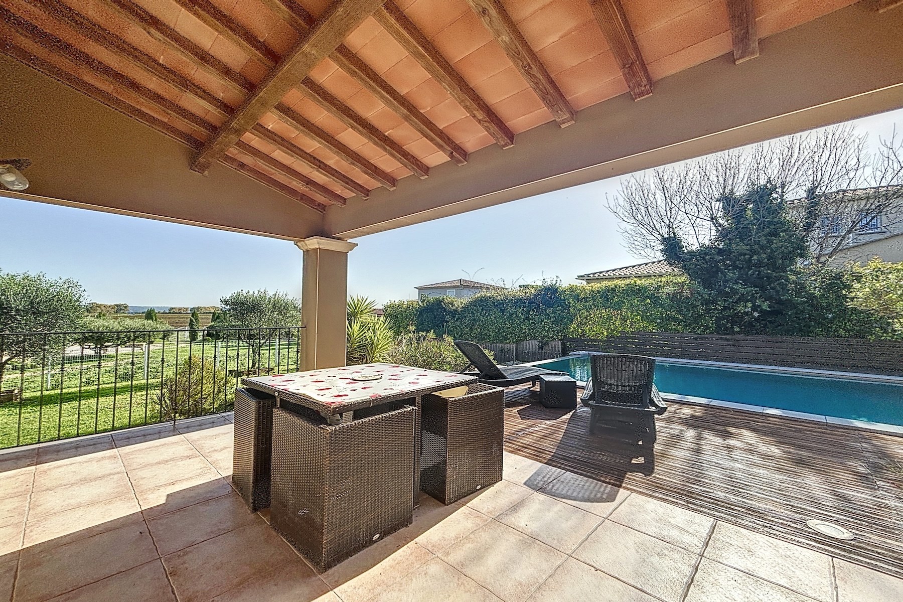  Bastide 5km from Uzes, garden with swimming pool and  view. - 物件實景