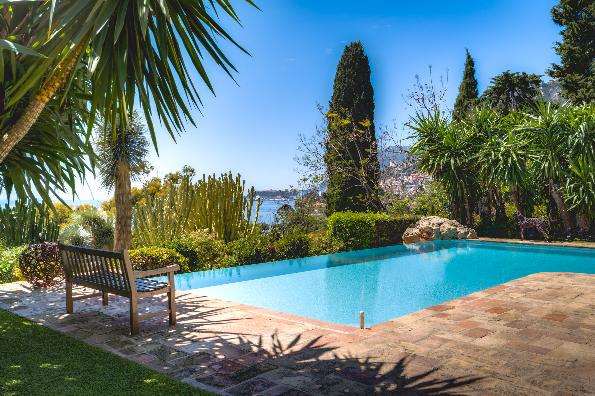  1720 Historic Villa, panoramic Monaco views, lush gardens - Roquebrune-Cap-Mart… - 物件實景