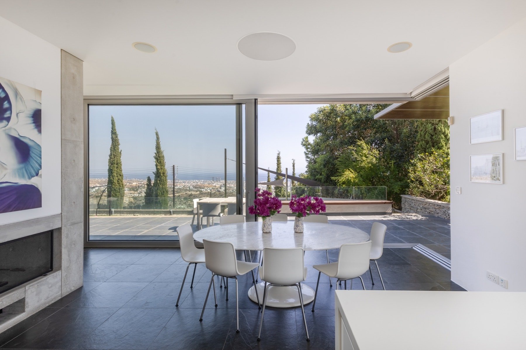  Sea-View Five Bedroom Villa with Private Pool in Mesa Geitonia, Limassol - 物件實景