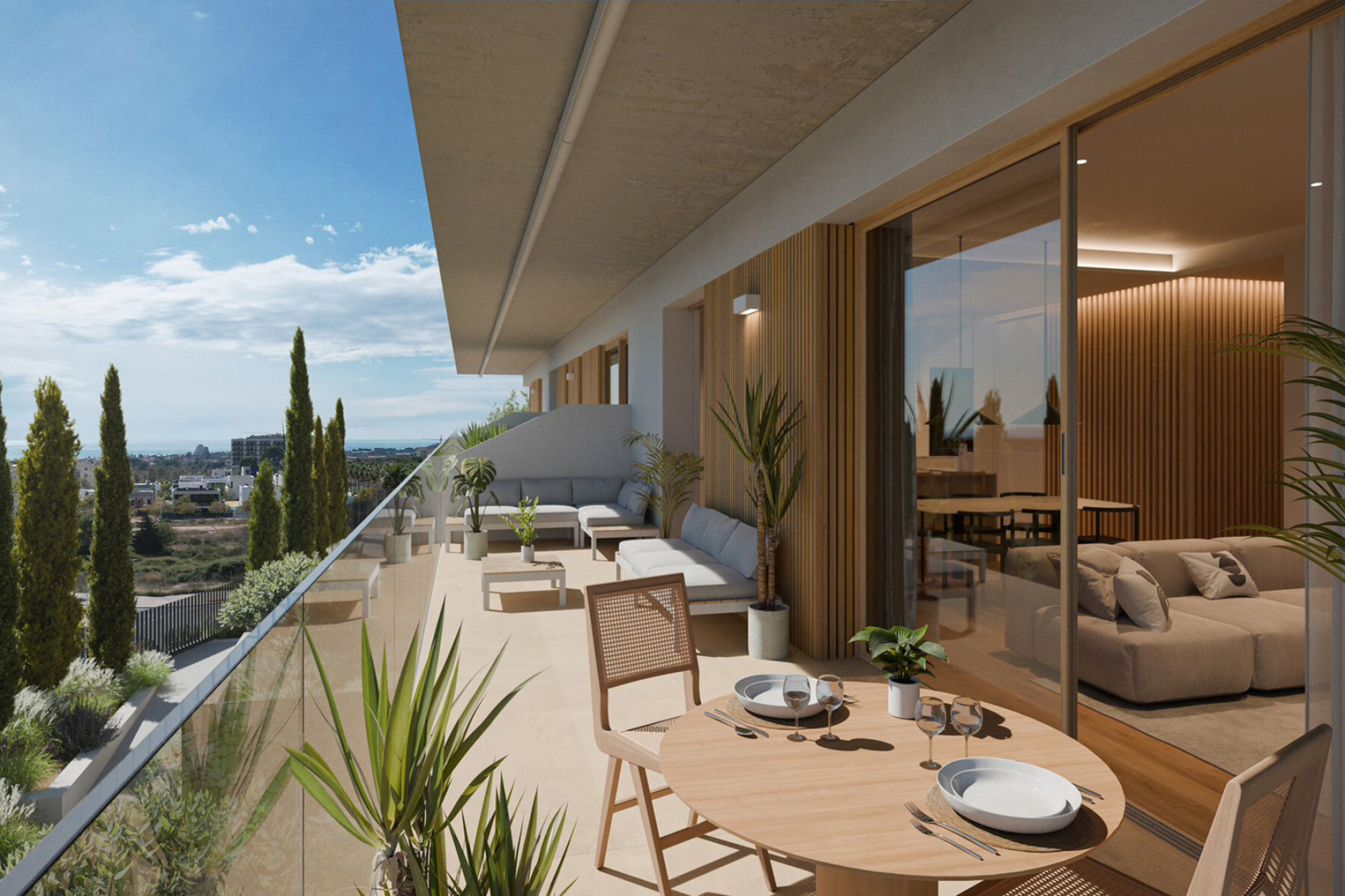  Ground floor with garden in Passivhaus Development in La Plana - 物件實景