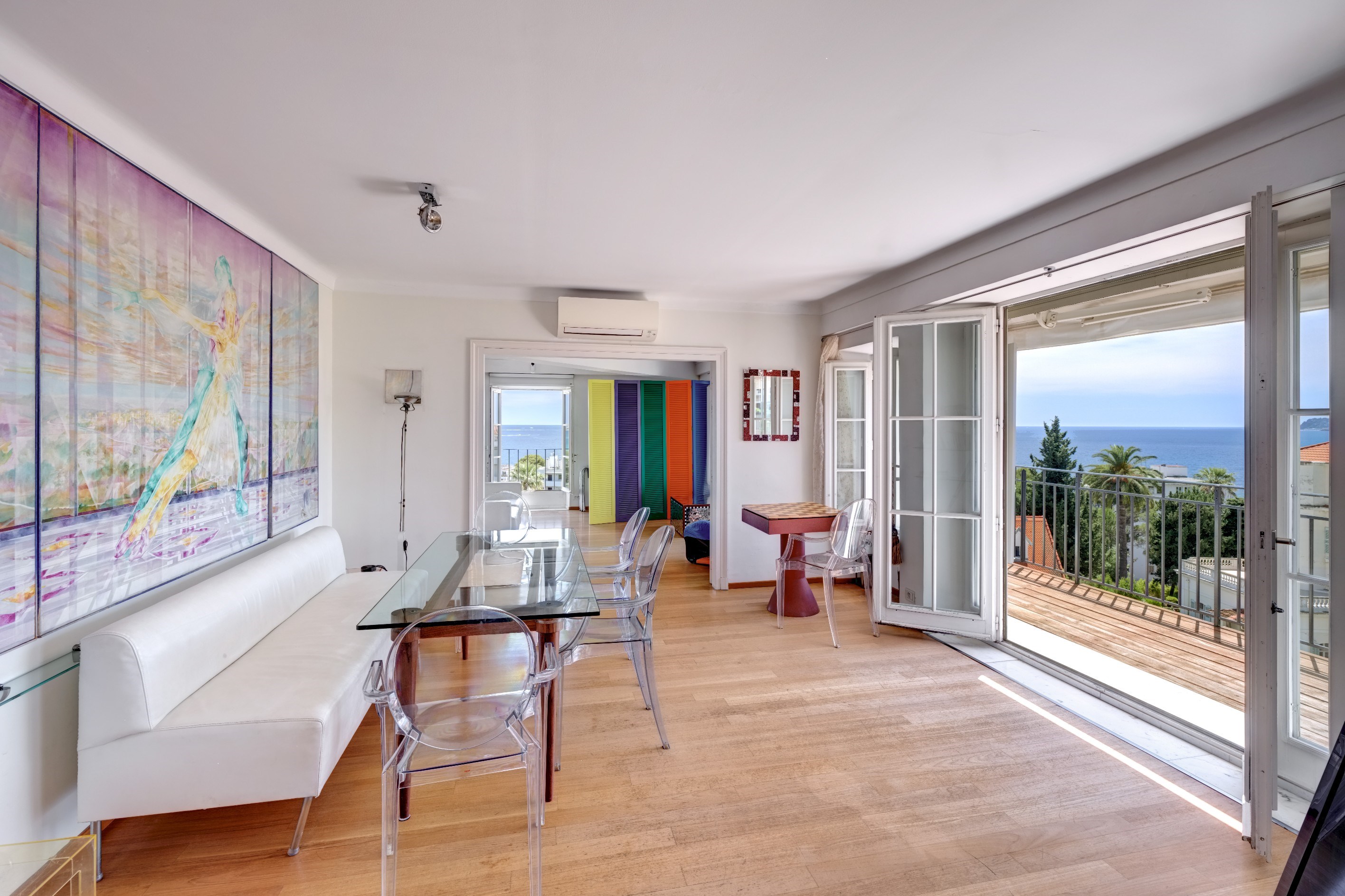  La Croix des Gardes: Penthouse with panoramic sea views and terraces in a histo… - 物件實景